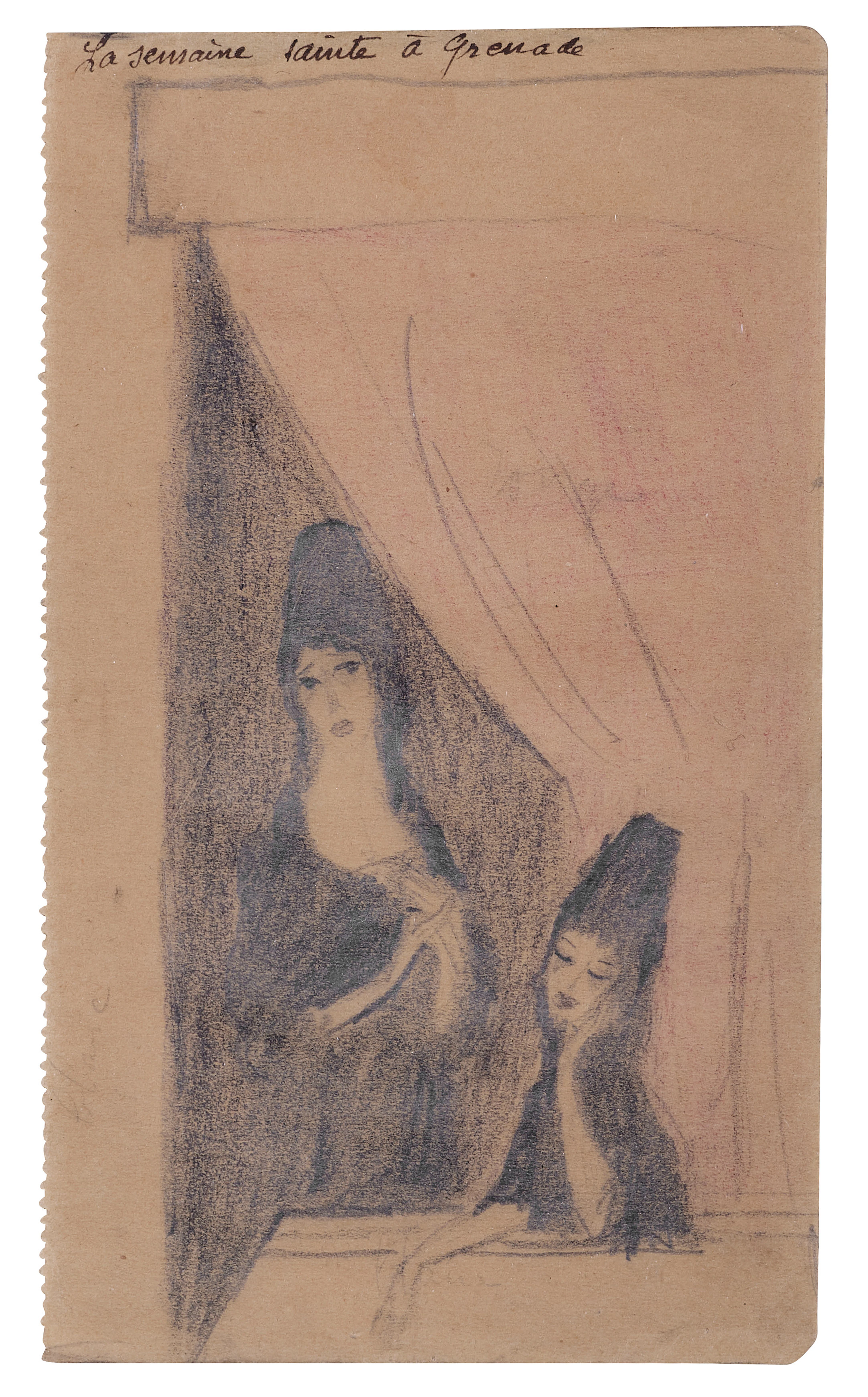 Marie LAURENCIN 1883-1956 La semaine sainte à Grenade - circa 1916