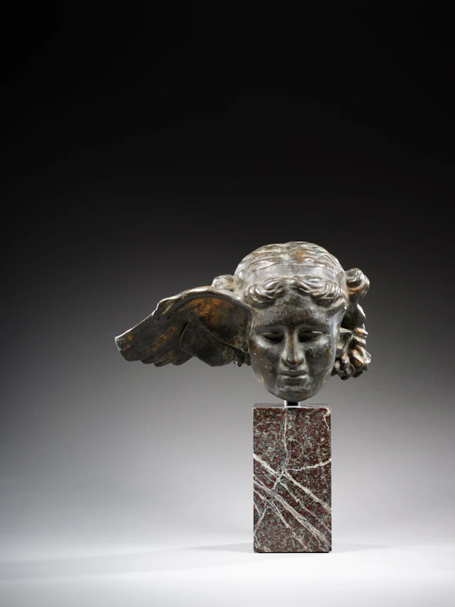 Fernand KHNOPFF Grembergen, 1858 - Bruxelles, 1921 Tête d'Hypnos