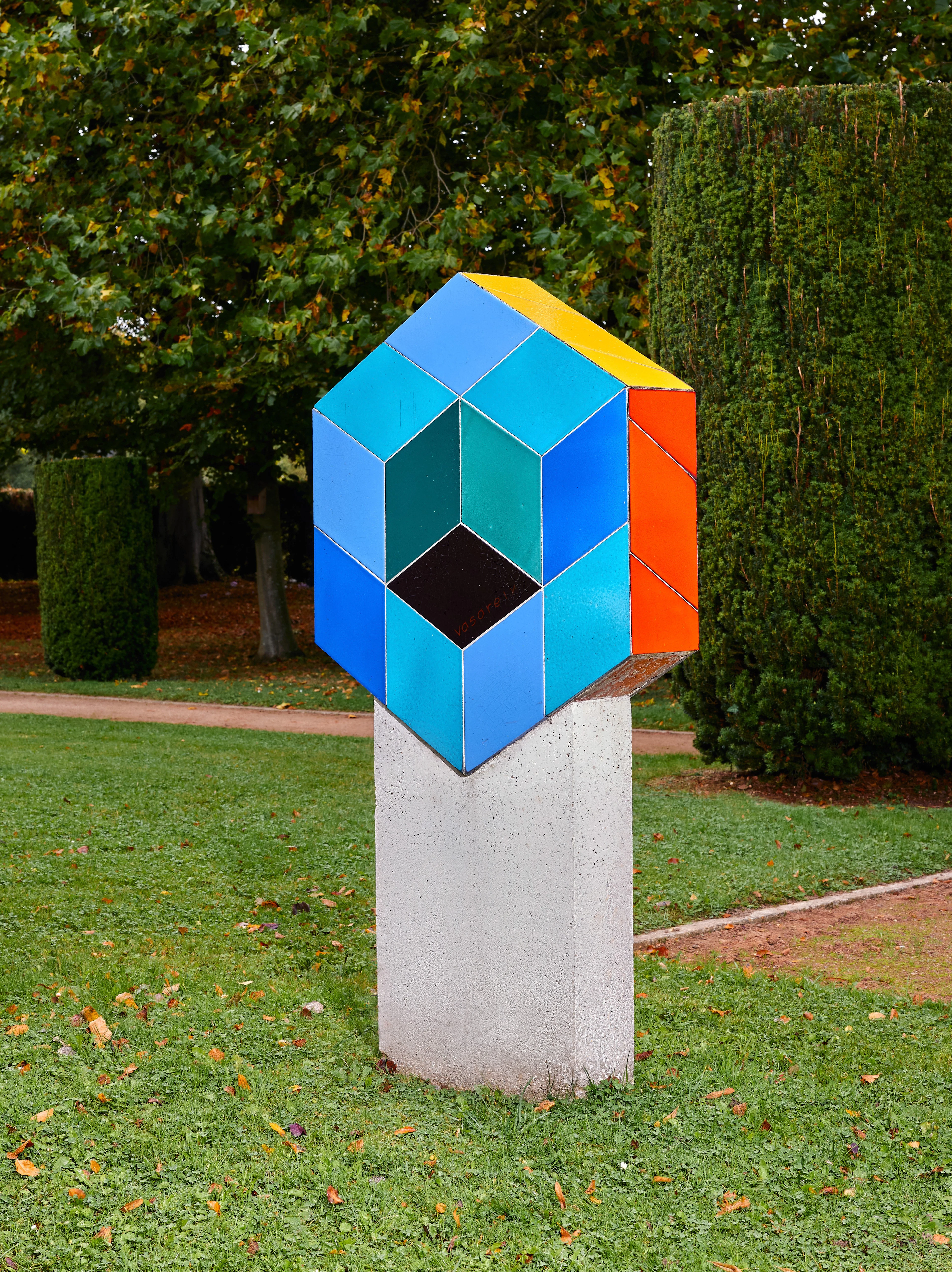 Victor VASARELY 1906-1997 Hommage à l’Hexagone - 1981