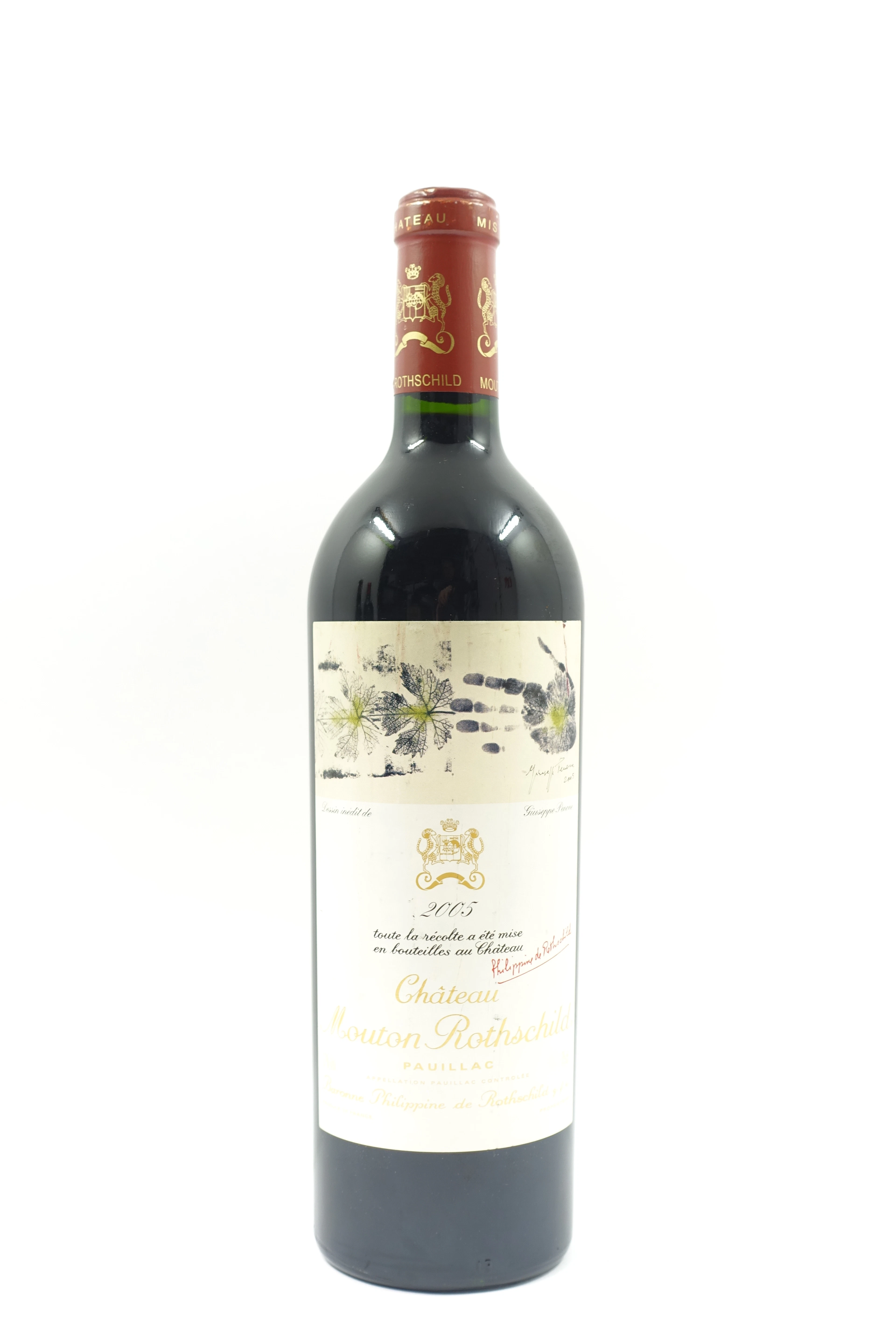 1 bt CH MOUTON ROTHSCHILD 2005 1er GC Pauillac