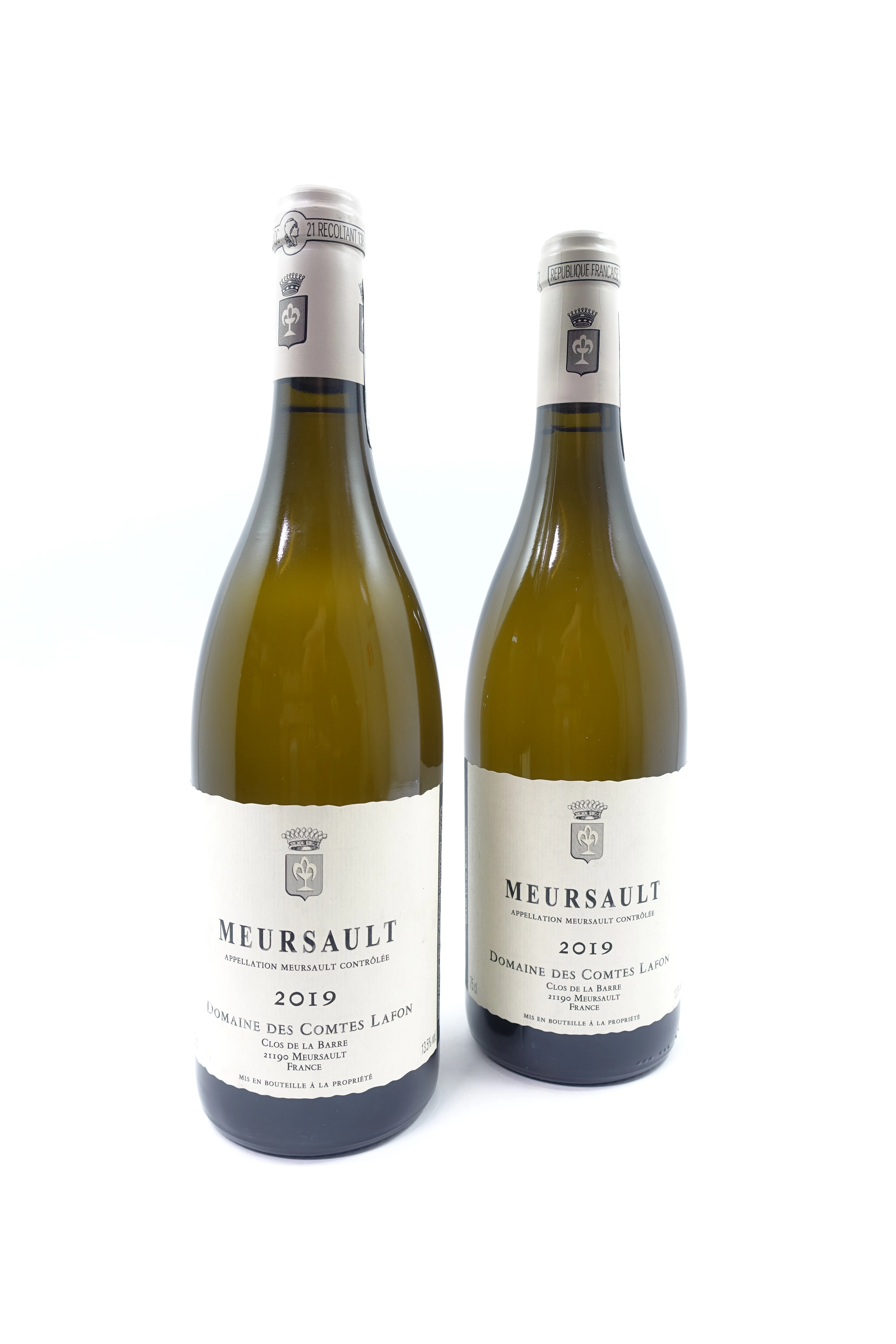 2 bts MEURSAULT 2019 Domaine des Comtes Lafon