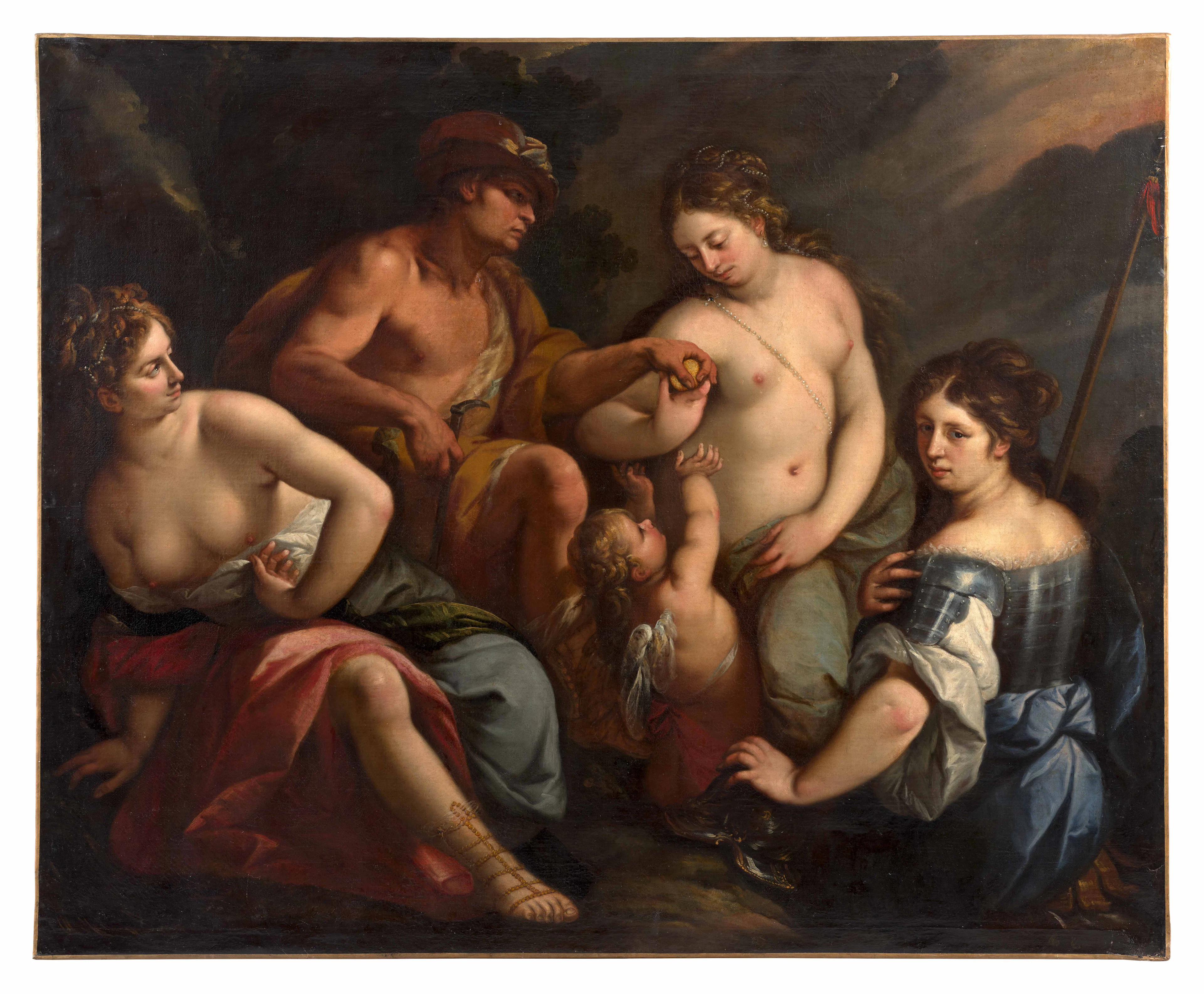 Giuseppe NUVOLONE Milan, 1619 - 1703 Le Jugement de Paris