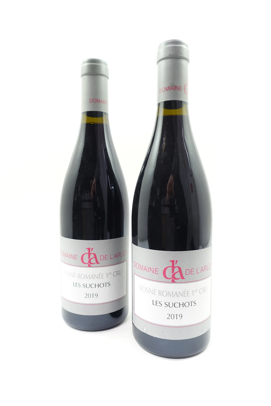 2 bts VOSNE ROMANEE 2019 1er Cru Les Suchots. Domaine de l'Arlot