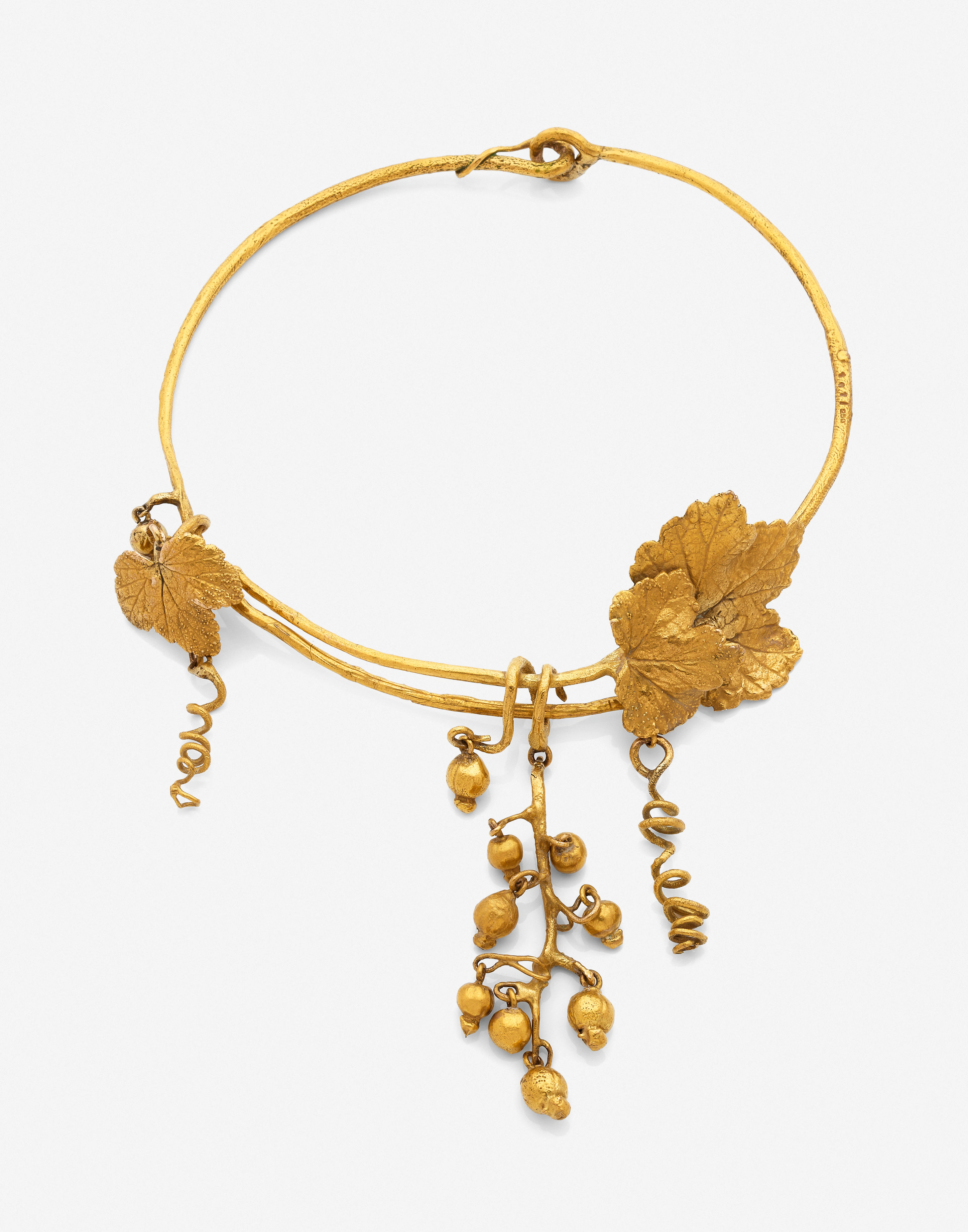 Claude LALANNE (1925-2019) Collier "Groseilles"