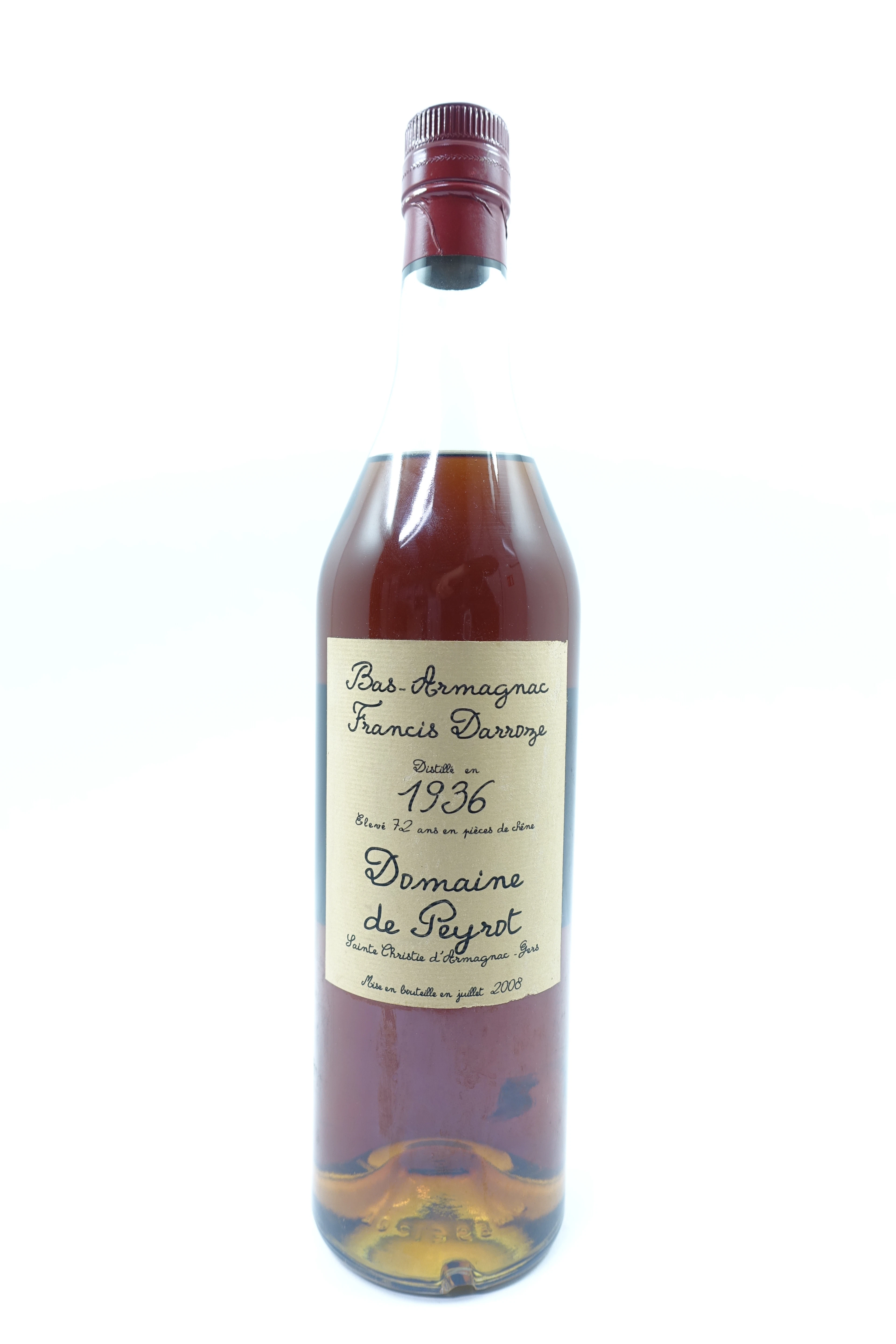 1 bt BAS ARMAGNAC DARROZE 1936 Domaine de Peyrots