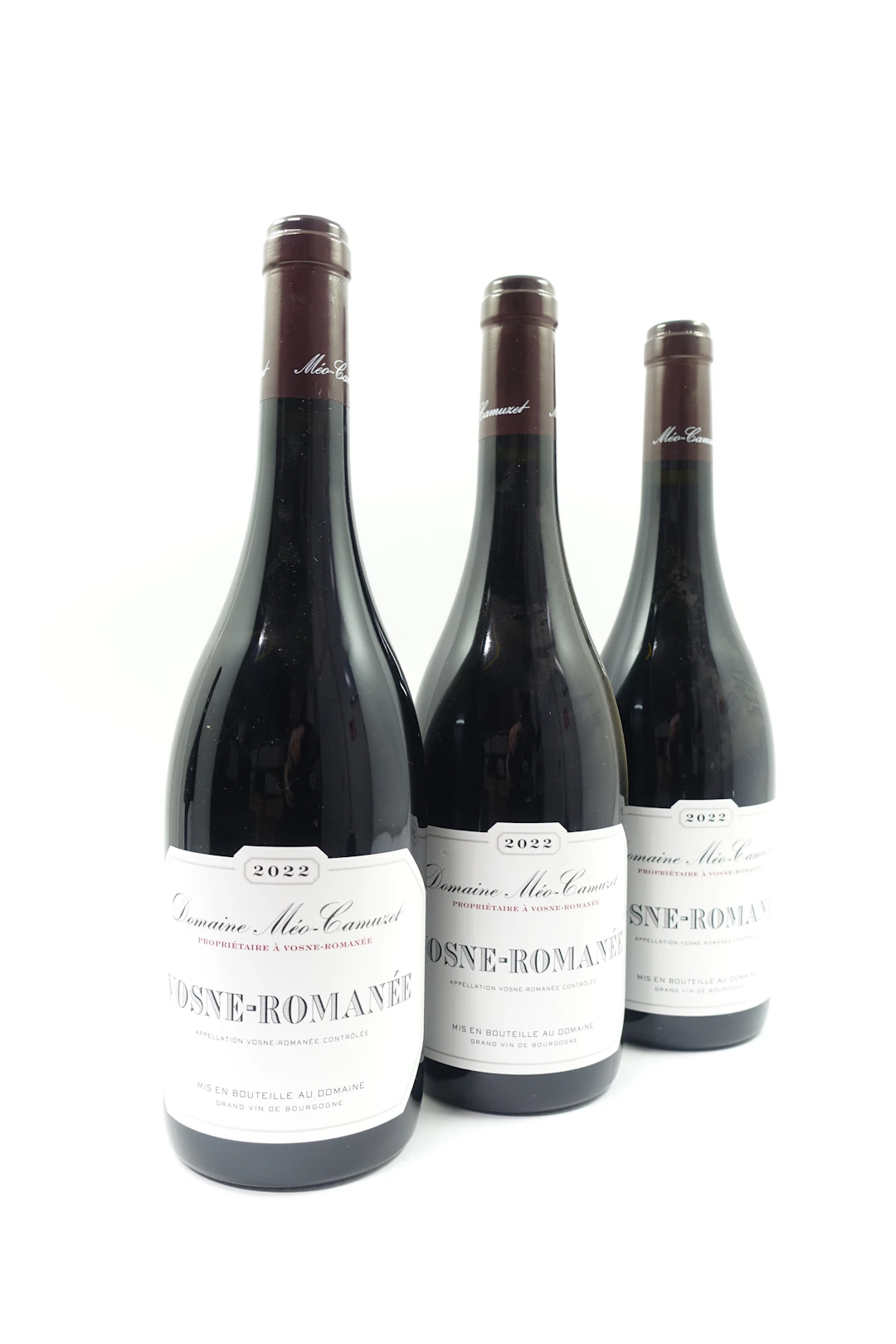 3 bts VOSNE ROMANEE 2022 Domaine Méo Camuzet