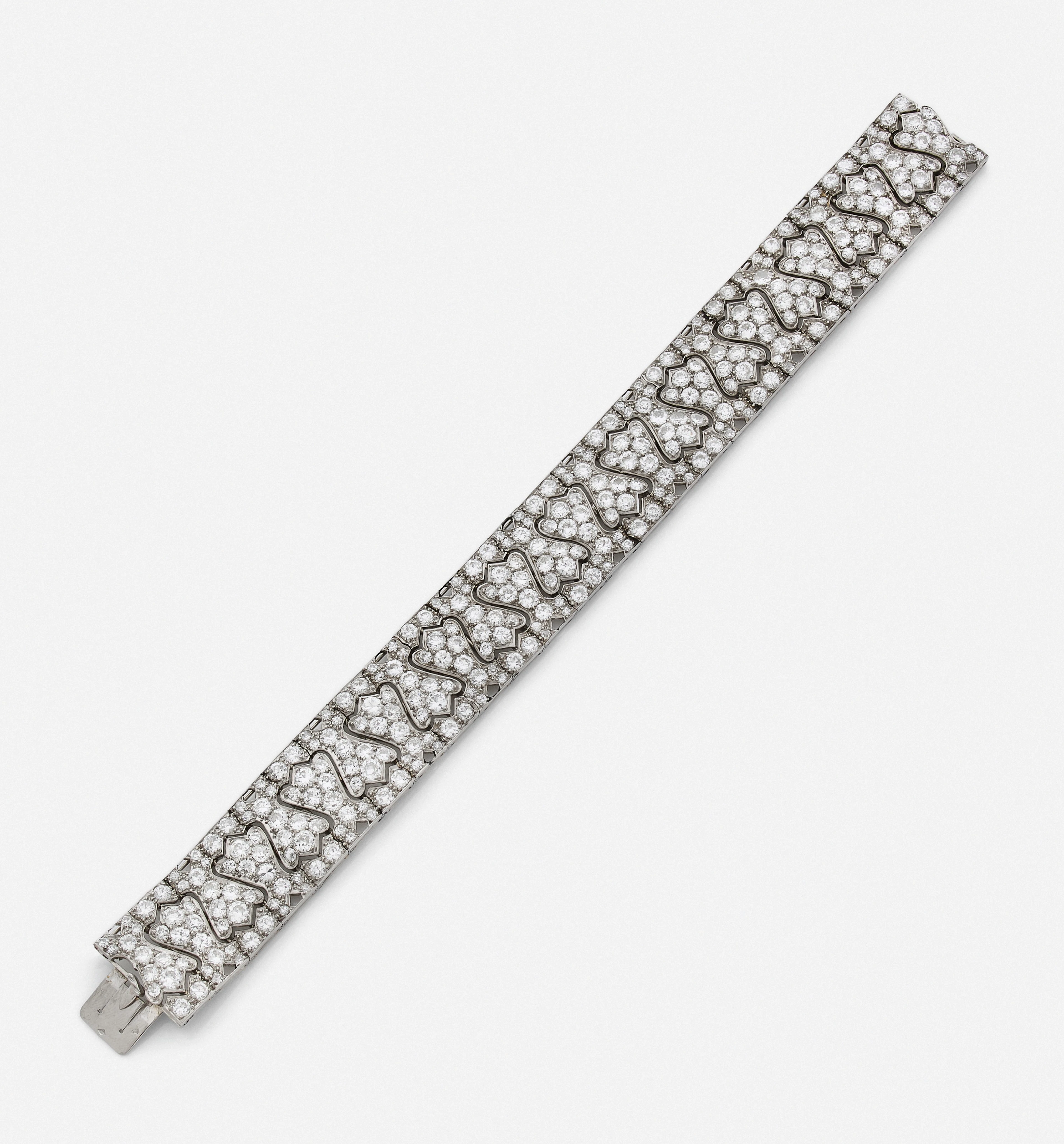 CARTIER Exceptionnel bracelet Art Déco