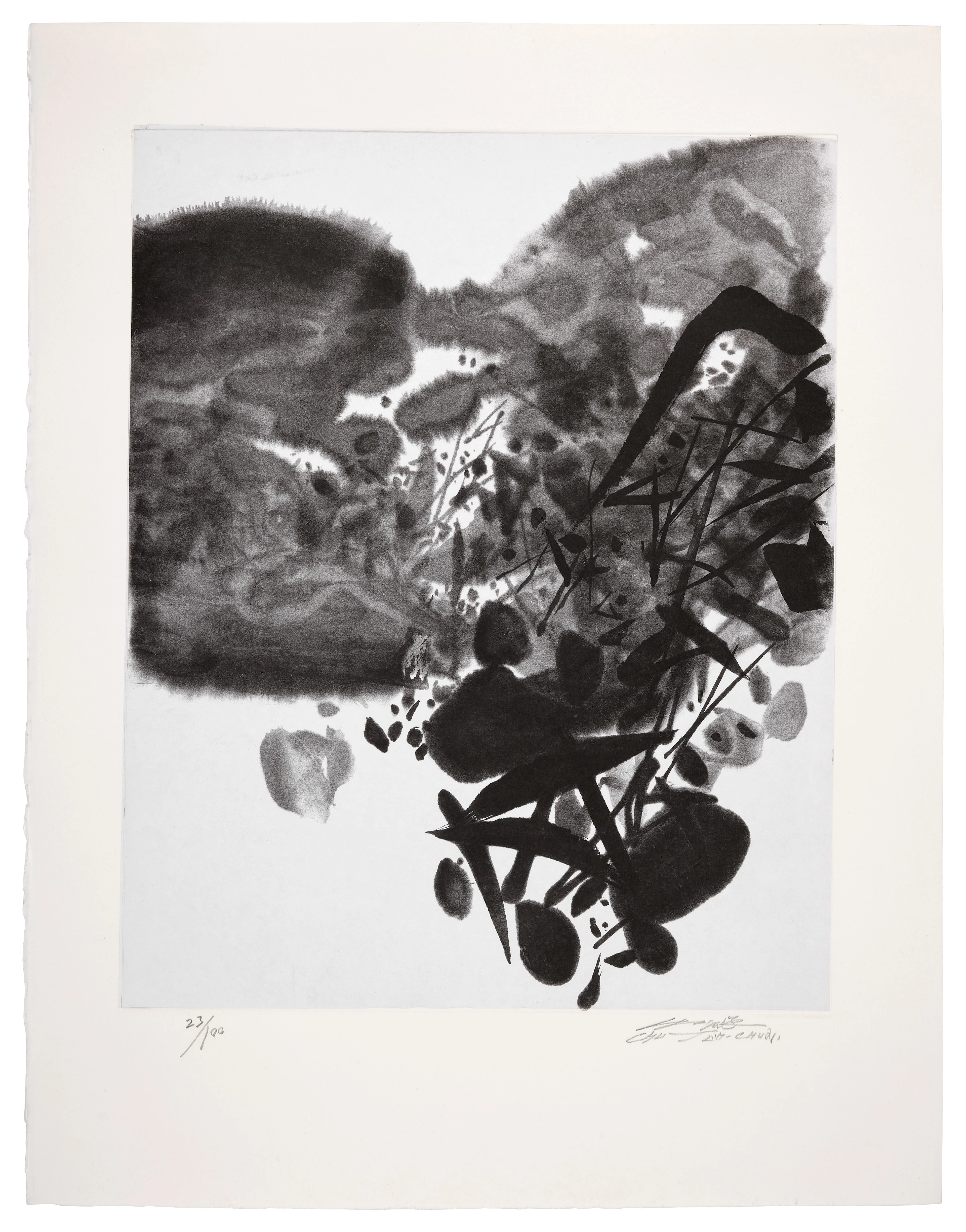 CHU TEH-CHUN (1920 - 2014) Sans Titre - 2007