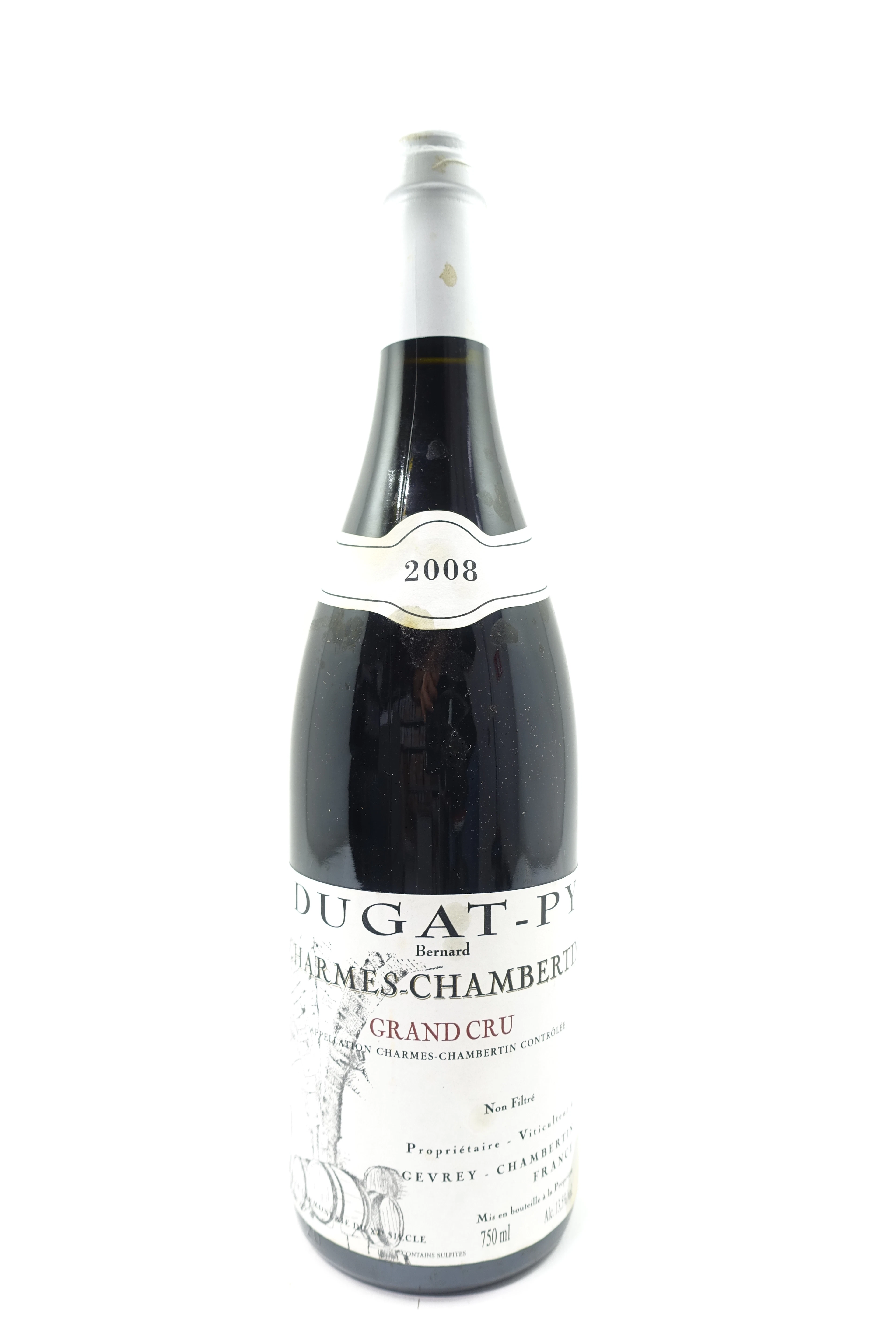1 bt CHARMES CHAMBERTIN 2008 Grand Cru. Bernard Dugat-Py