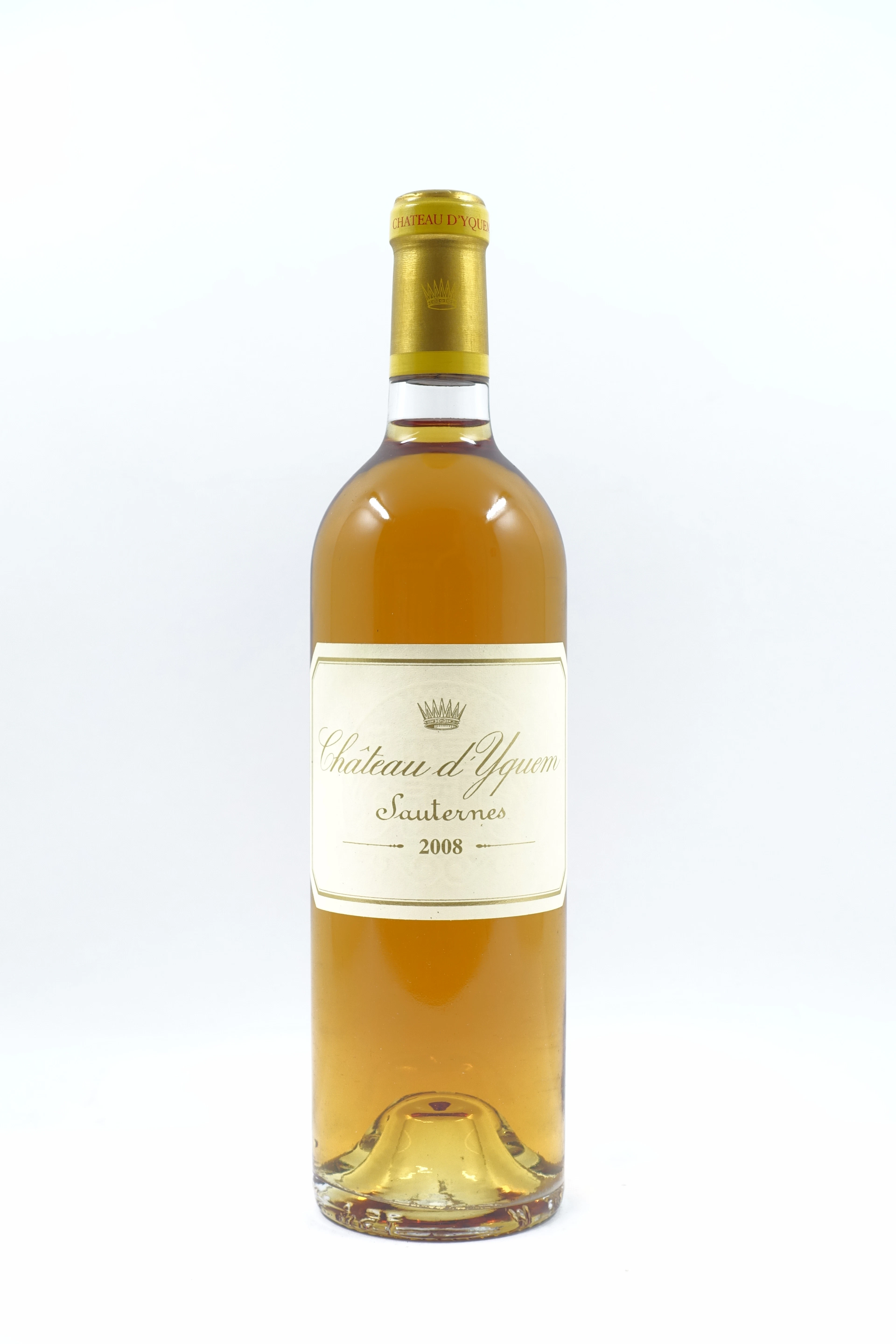 1 bt CH D'YQUEM 2008 1er cru Supérieur Sauternes