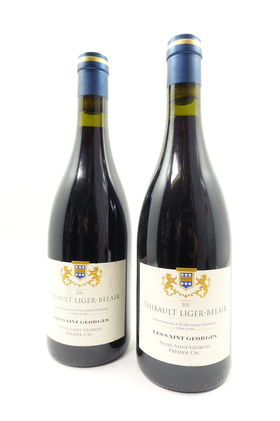 2 bts NUITS SAINT GEORGES 2011 1er Cru Les Saints-Georges. Thibault