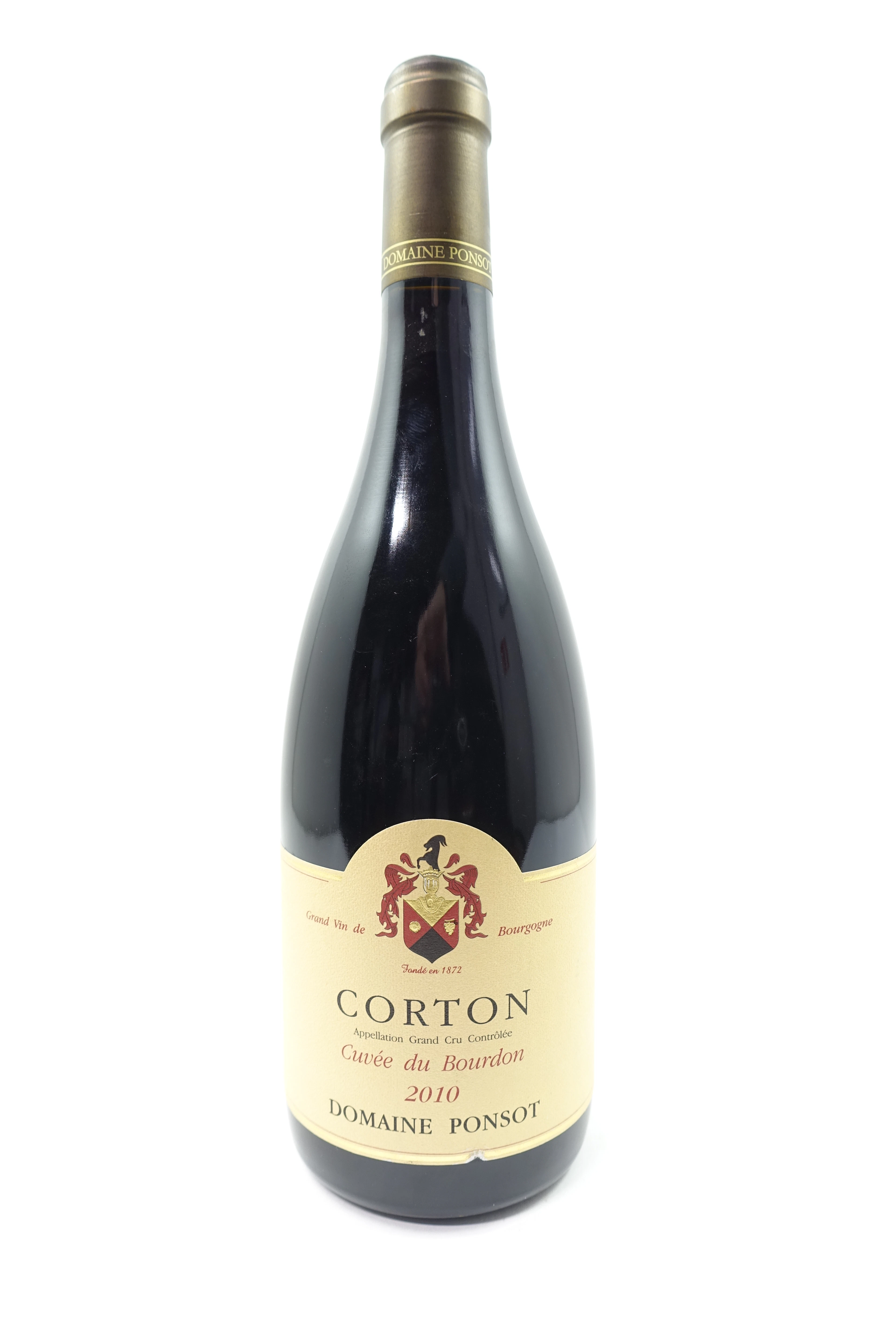 1 bt CORTON 2010 Cuvée du Bourdon. Domaine Ponsot
