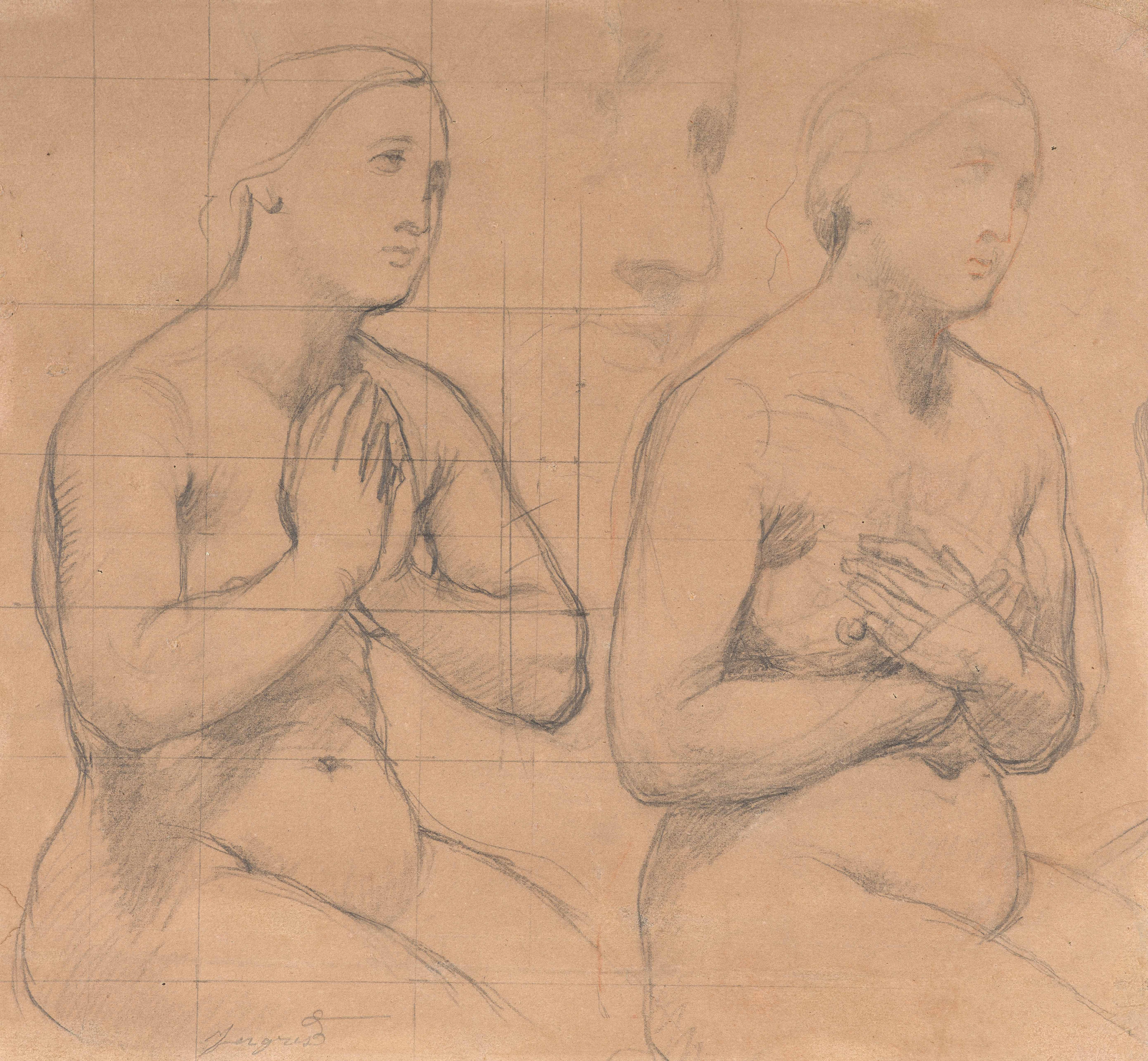 Jean-Auguste-Dominique INGRES Montauban, 1780 – Paris, 1867 Etudes