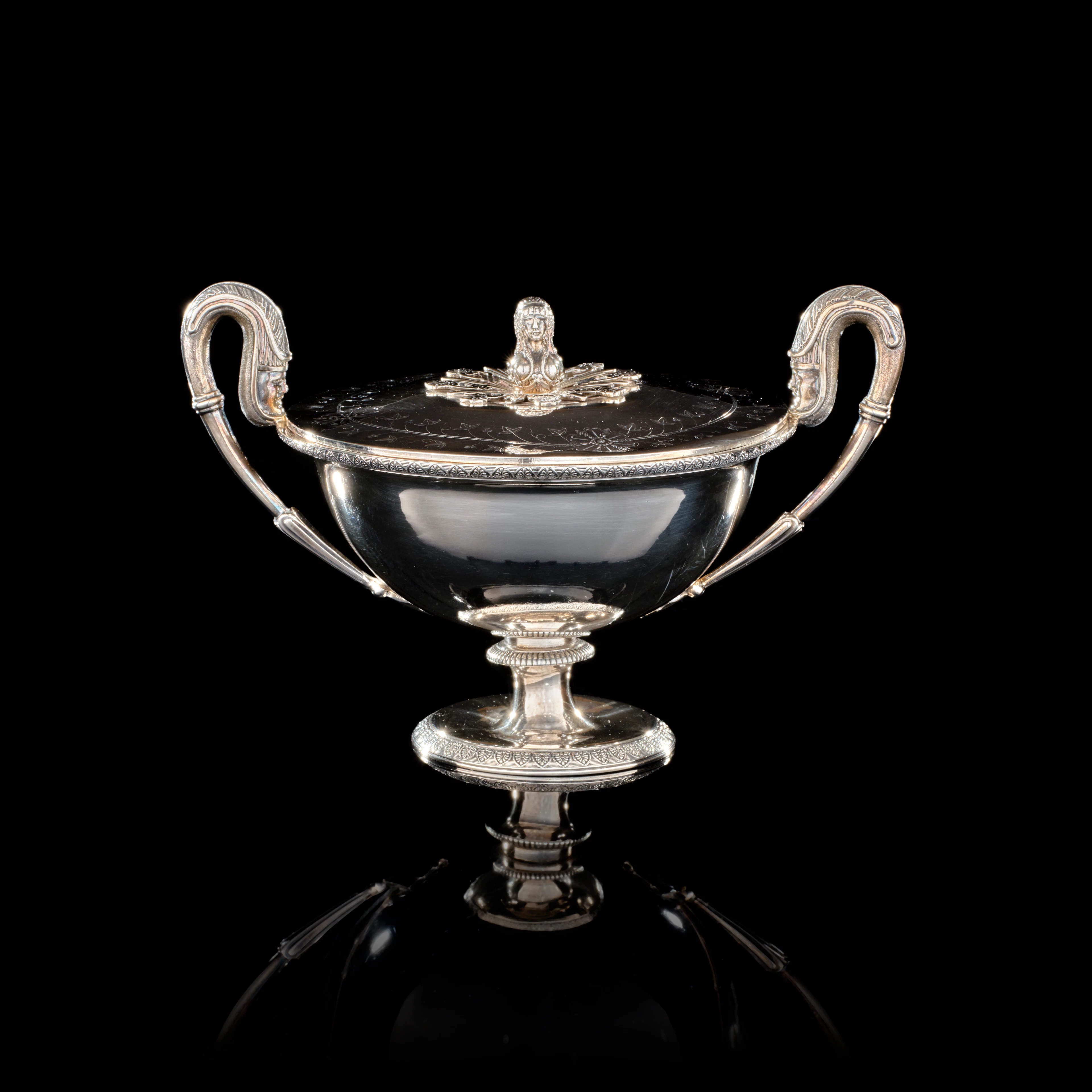 DRAGEOIR EN ARGENT