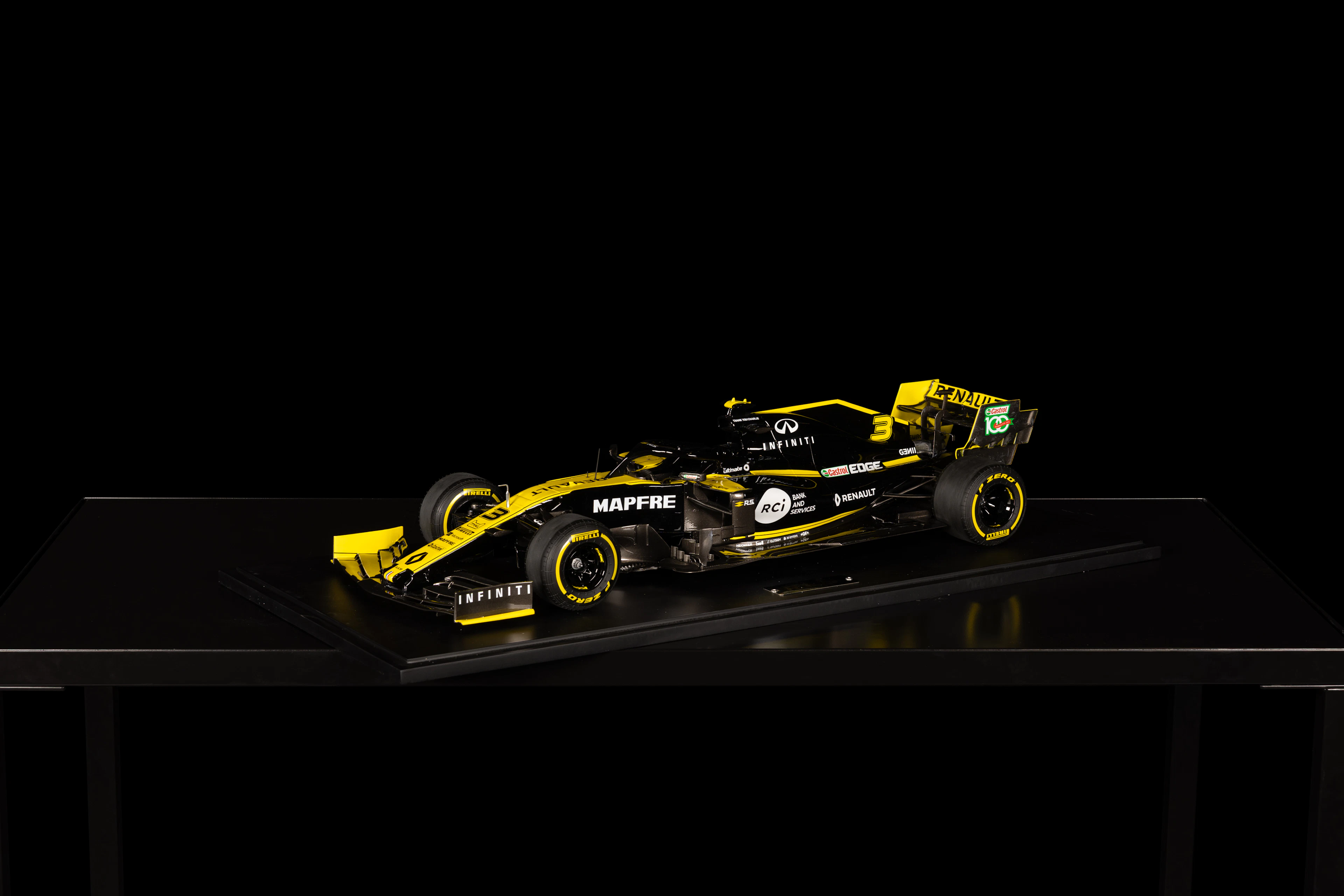 2019 Renault F1 TeamR.S.19, Daniel Ricciardo No reserve