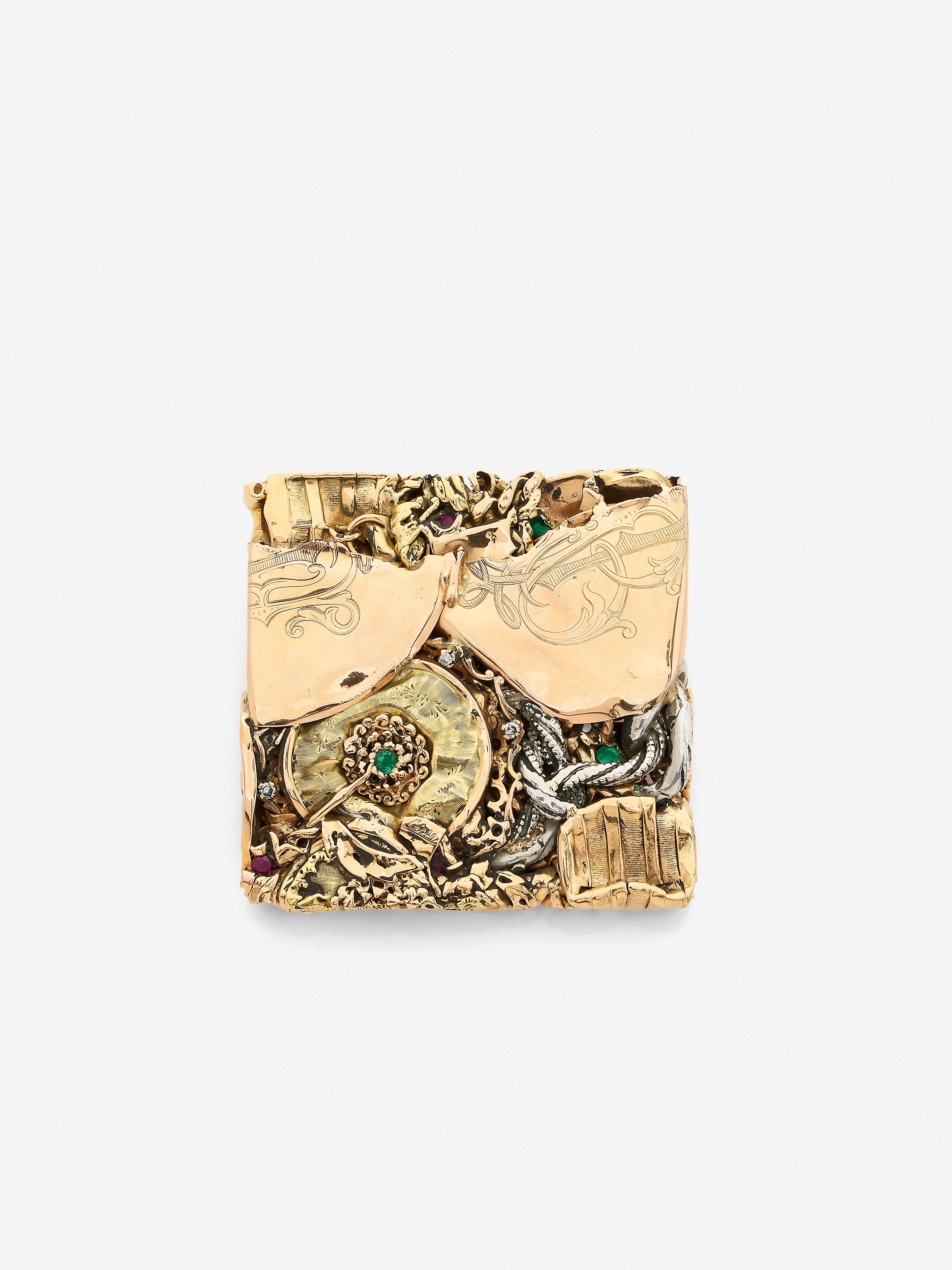 - César BALDACCINI dit CÉSAR (1921-1998) Pendentif "Compression"