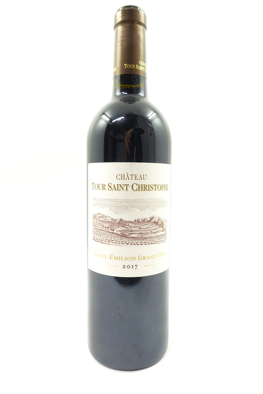 1 bt CH TOUR SAINT CHRISTOPHE 2017 GC Saint Emilion