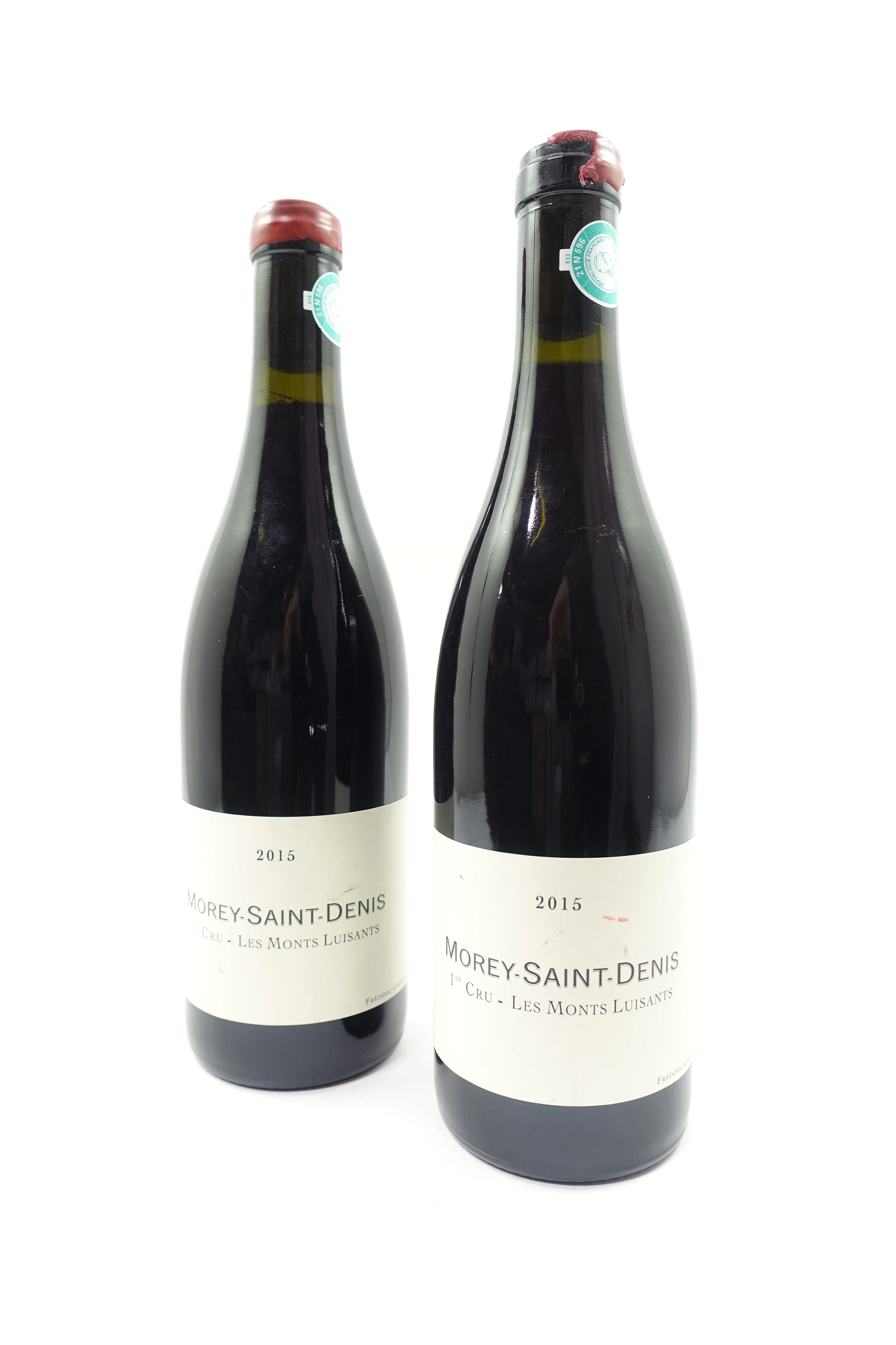 2 bts MOREY SAINT DENIS 2015 1er Cru Les Monts Luisants. Frédéric