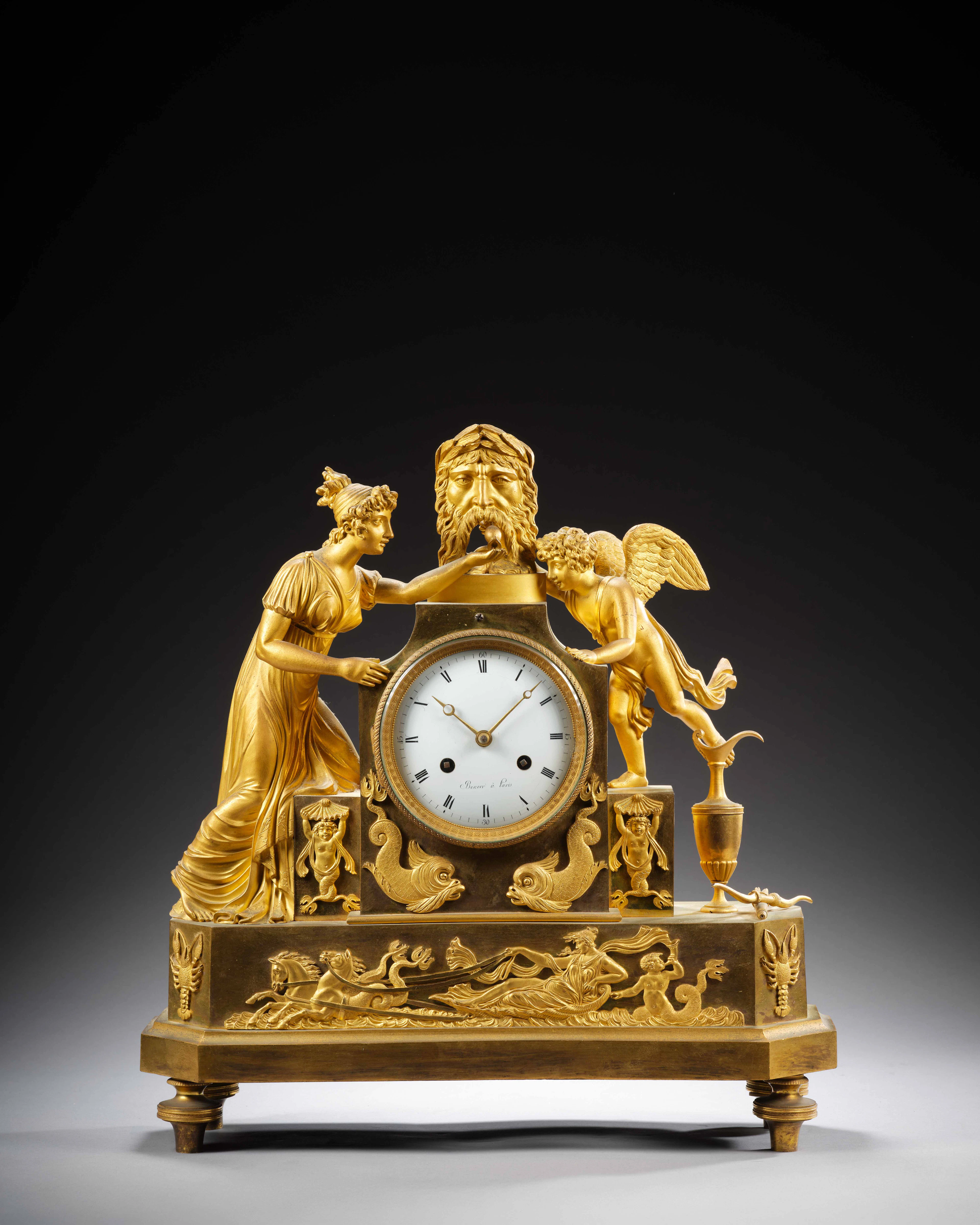 PENDULE D'ÉPOQUE EMPIRE