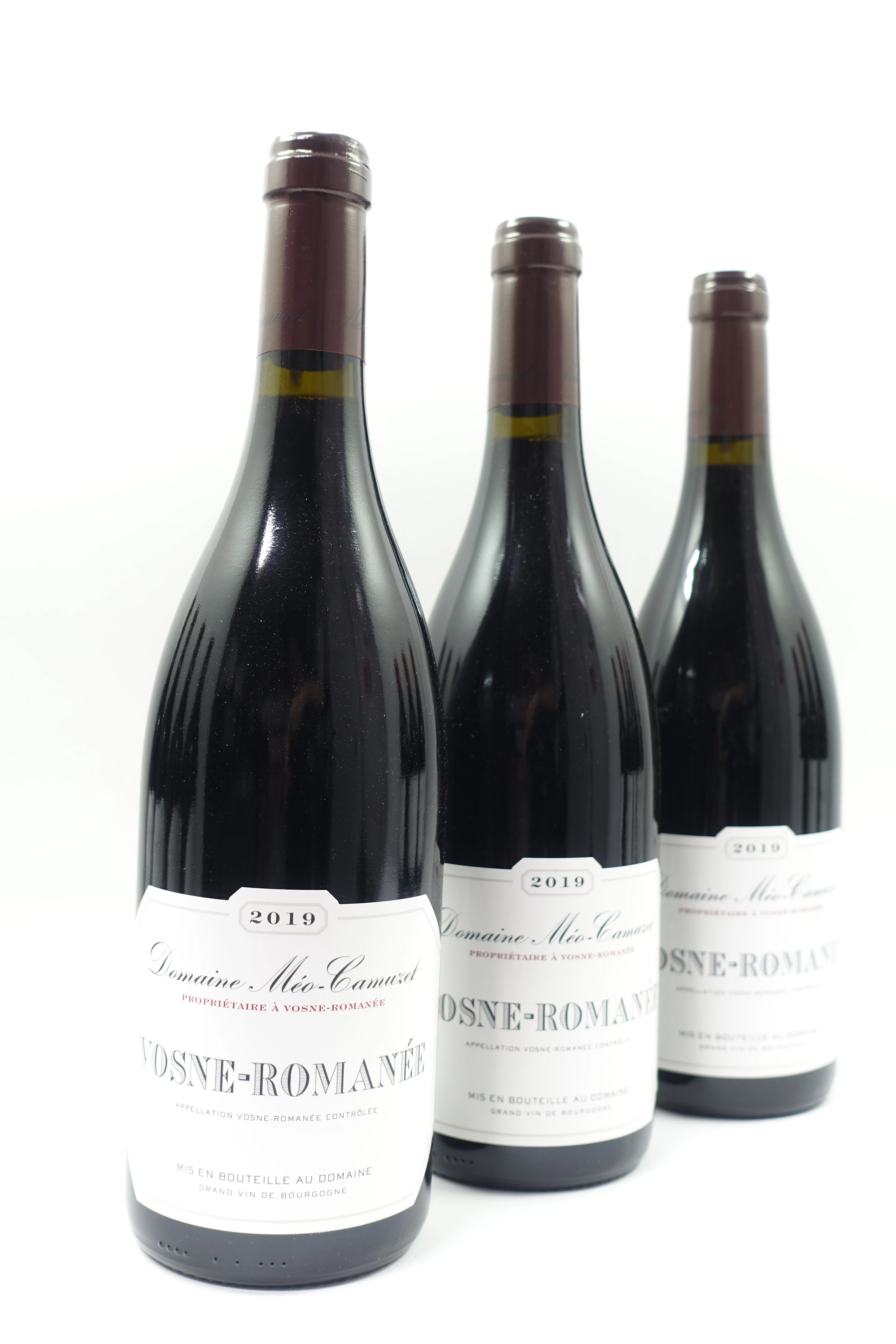 3 bts VOSNE ROMANEE 2019 Domaine Méo Camuzet