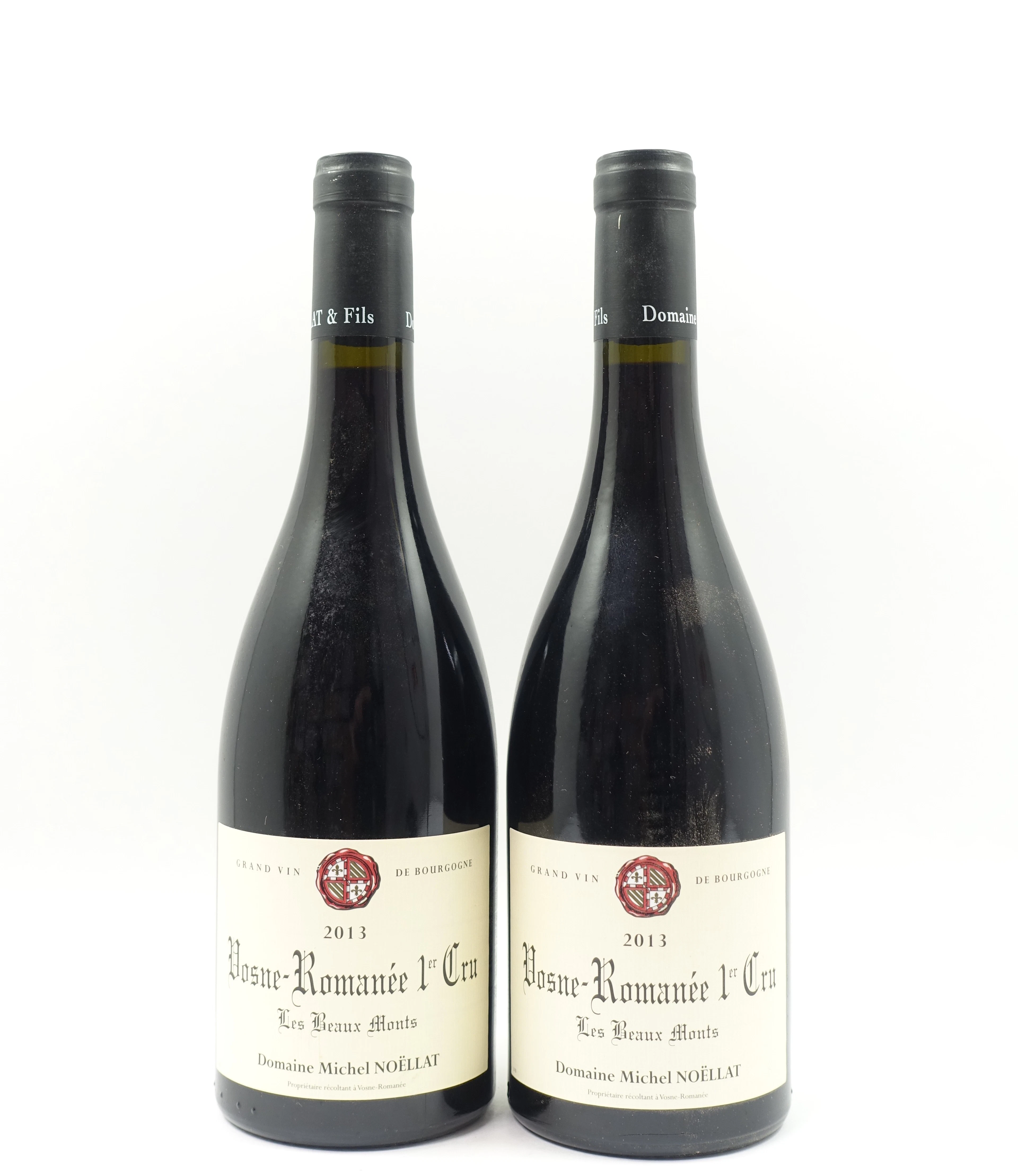 8 bts VOSNE ROMANEE 2013 1er cru les Beaux Mont. Domaine Michel Noellat