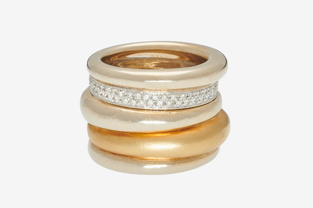POMELLATO Bague "Tubolare"