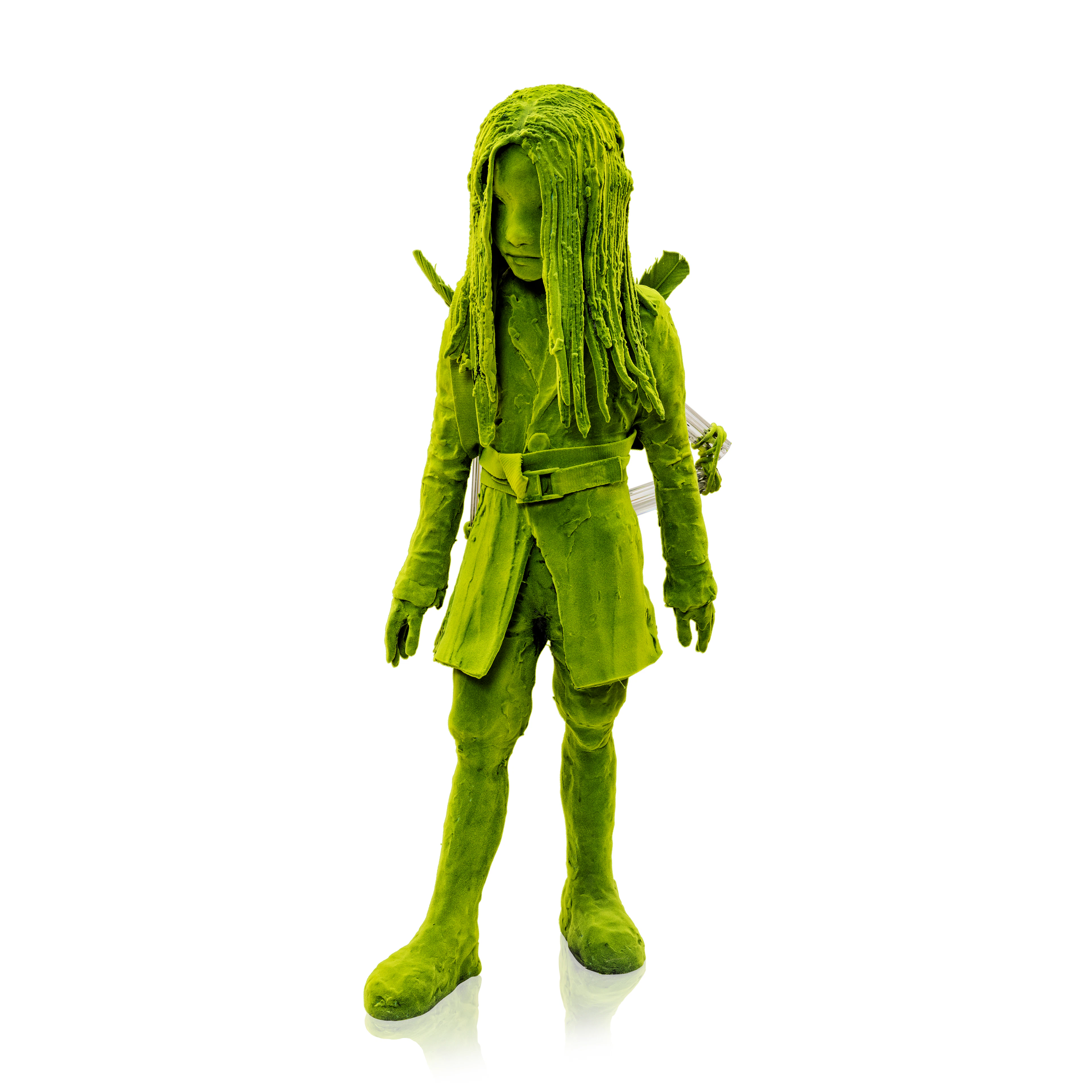 Kim SIMONSSON (Finlandais - Né en 1974) Moss boy with glass triangle - 2019