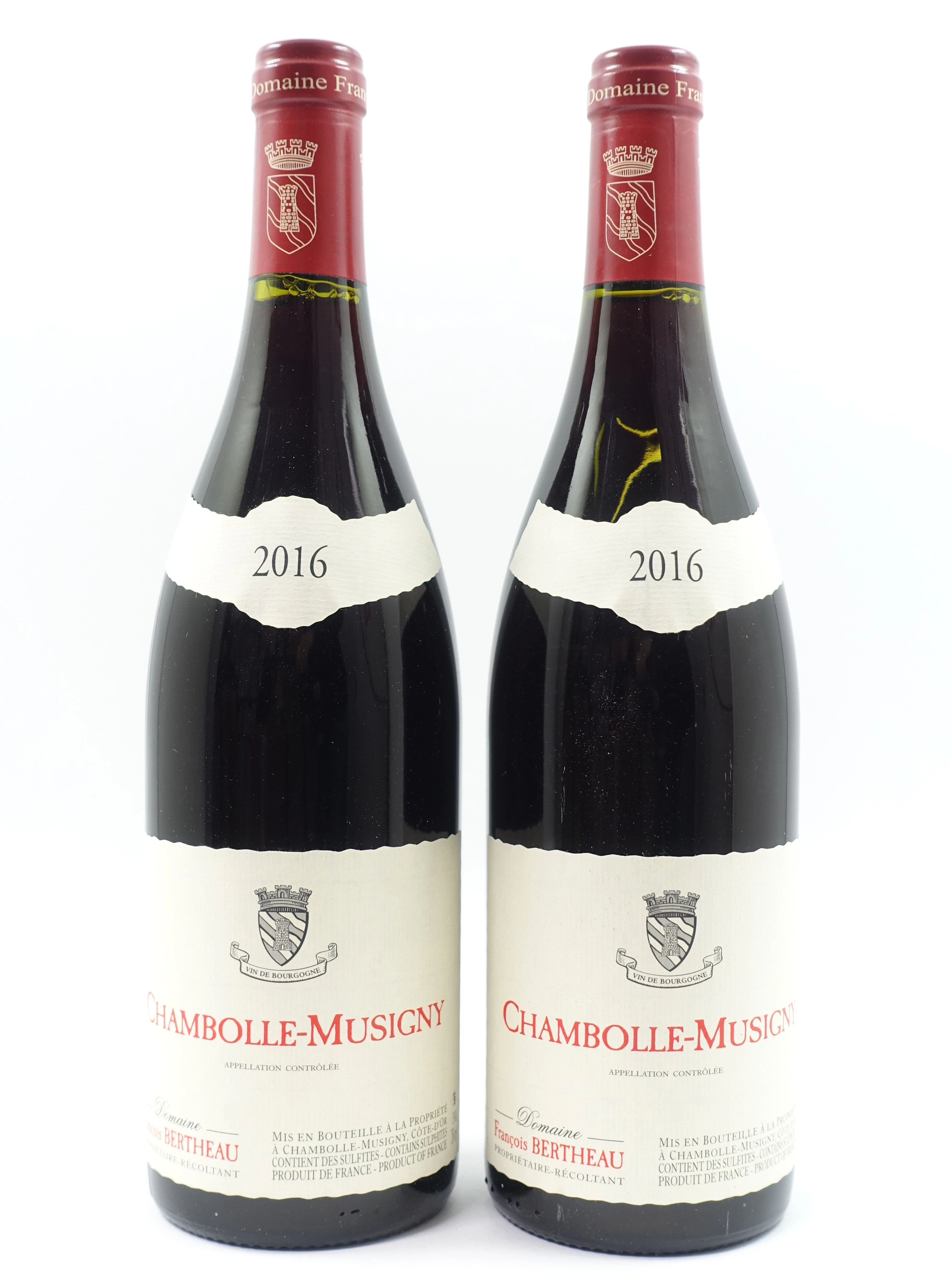 12 bts CHAMBOLLE MUSIGNY 2016 Domaine François Bertheau