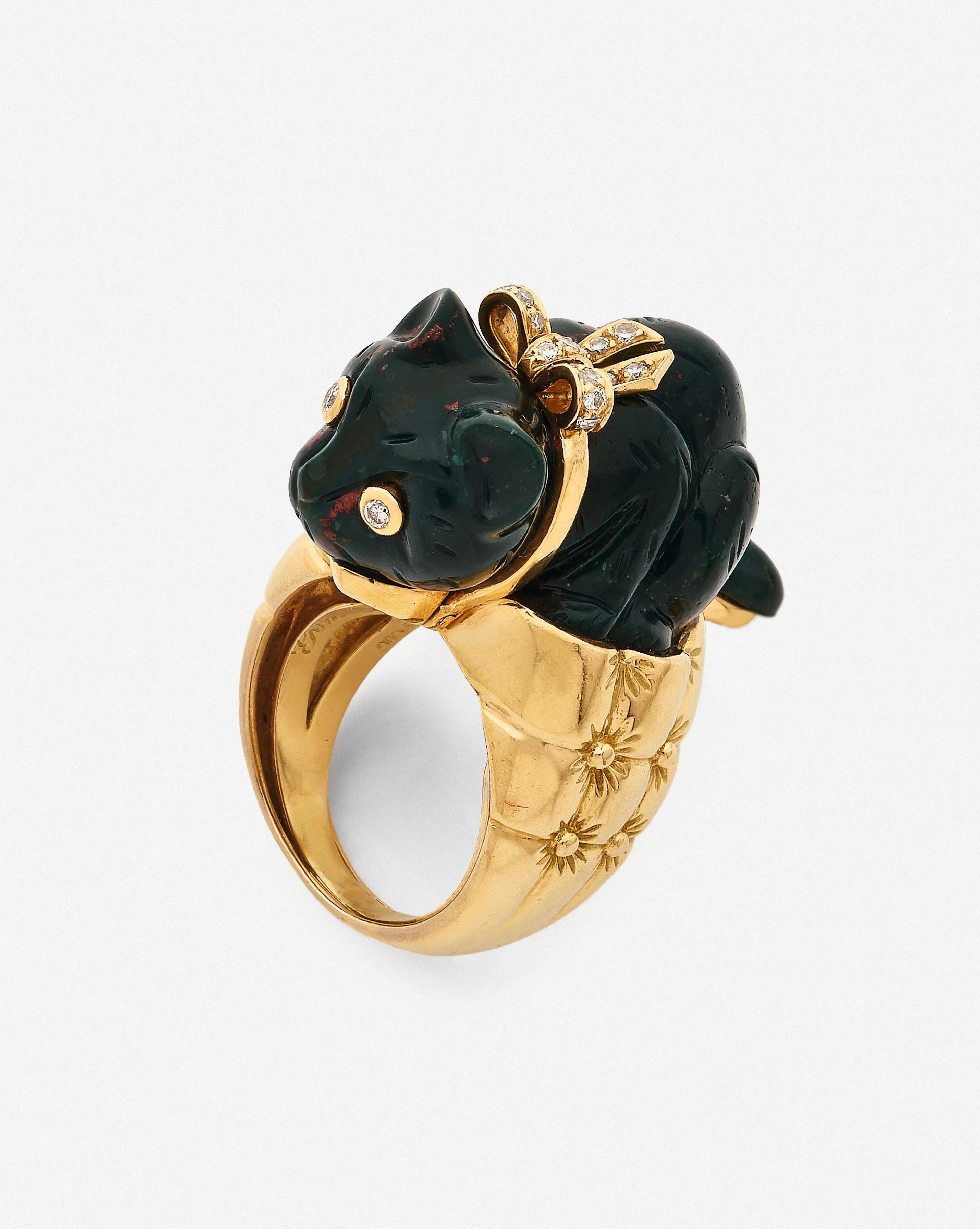 Eva SEGOURA Bague "Chat"