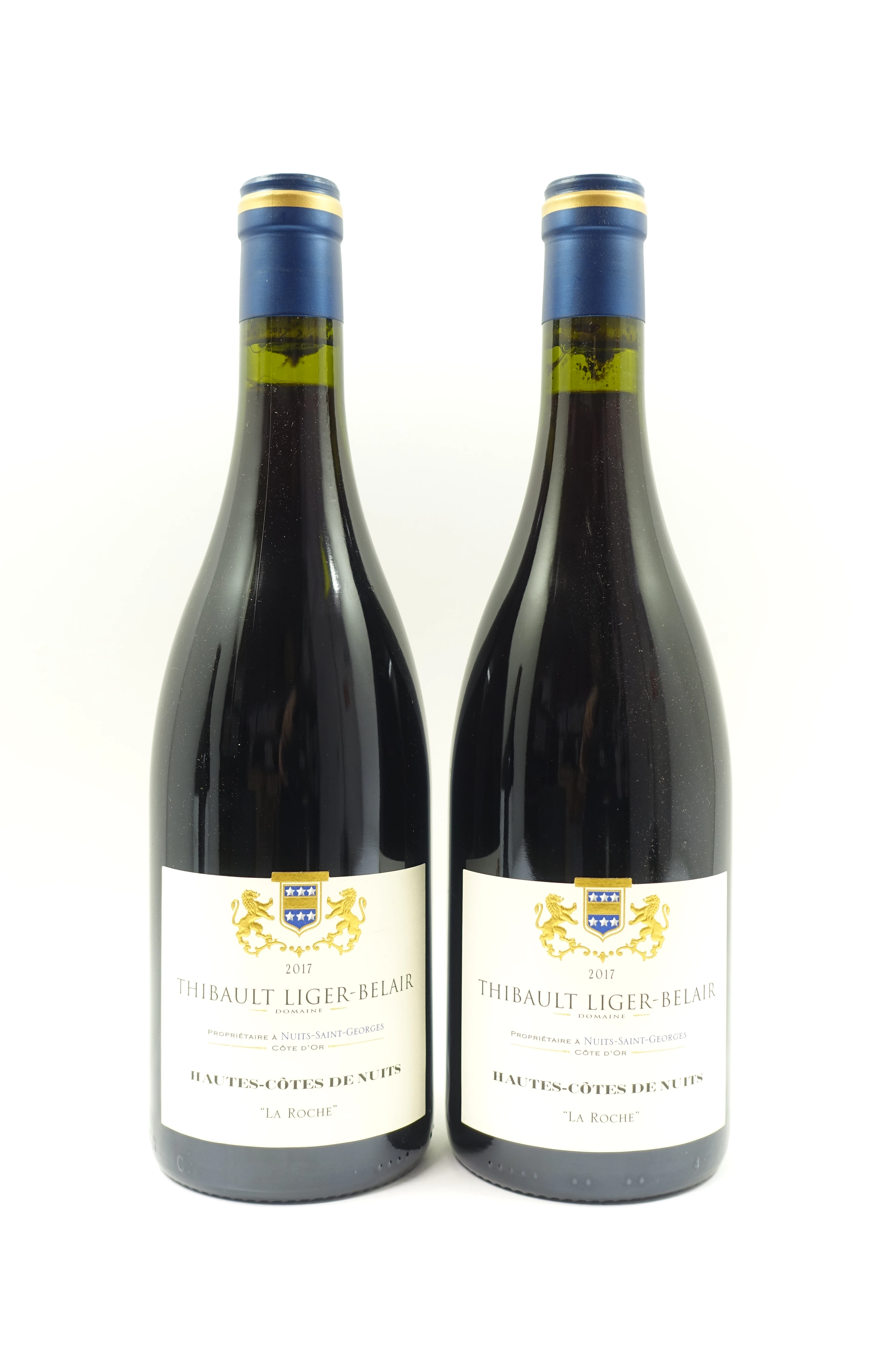 2 bts BOURGOGNE HAUTES COTES DE NUITS 2017 (rouge) La Roche. Domaine
