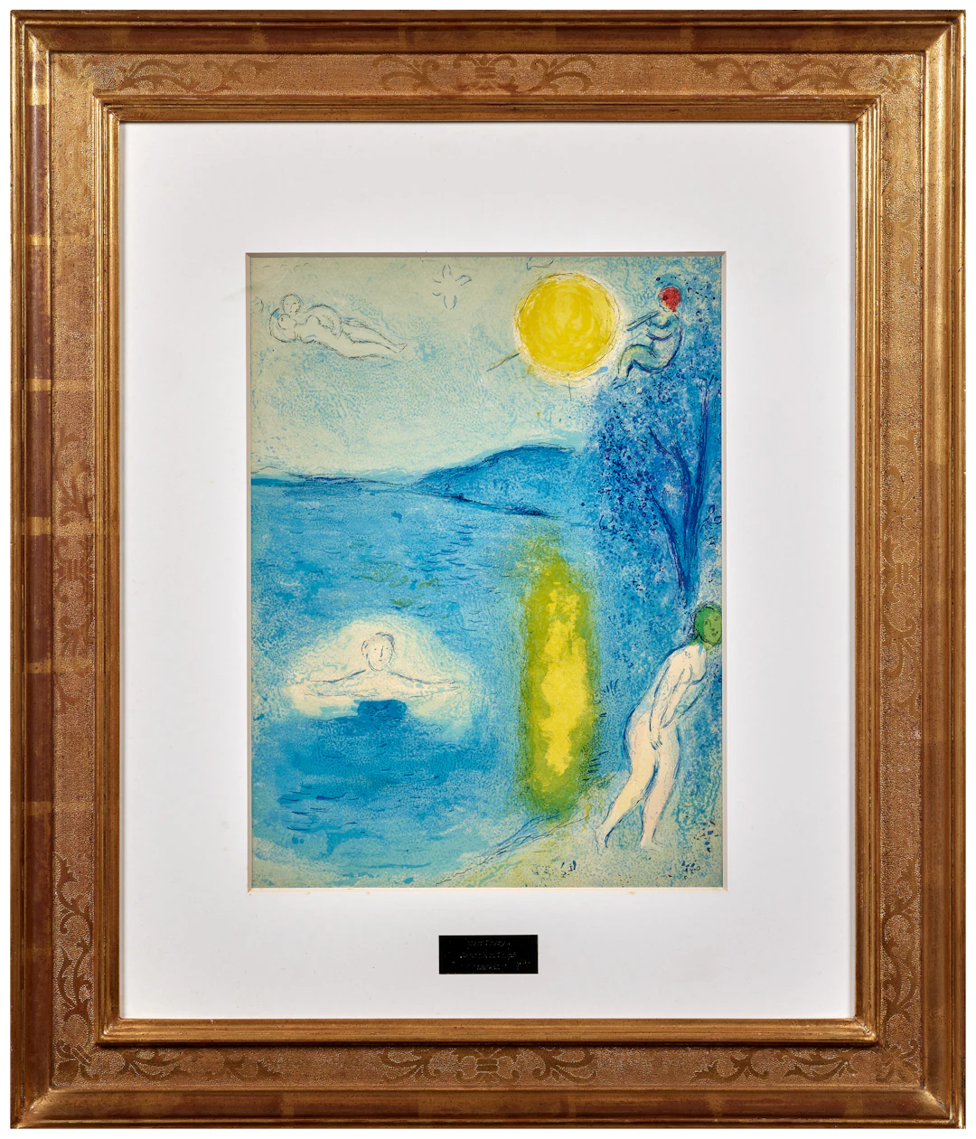 Marc CHAGALL 1887 - 1985 La Saison d'été - 1961