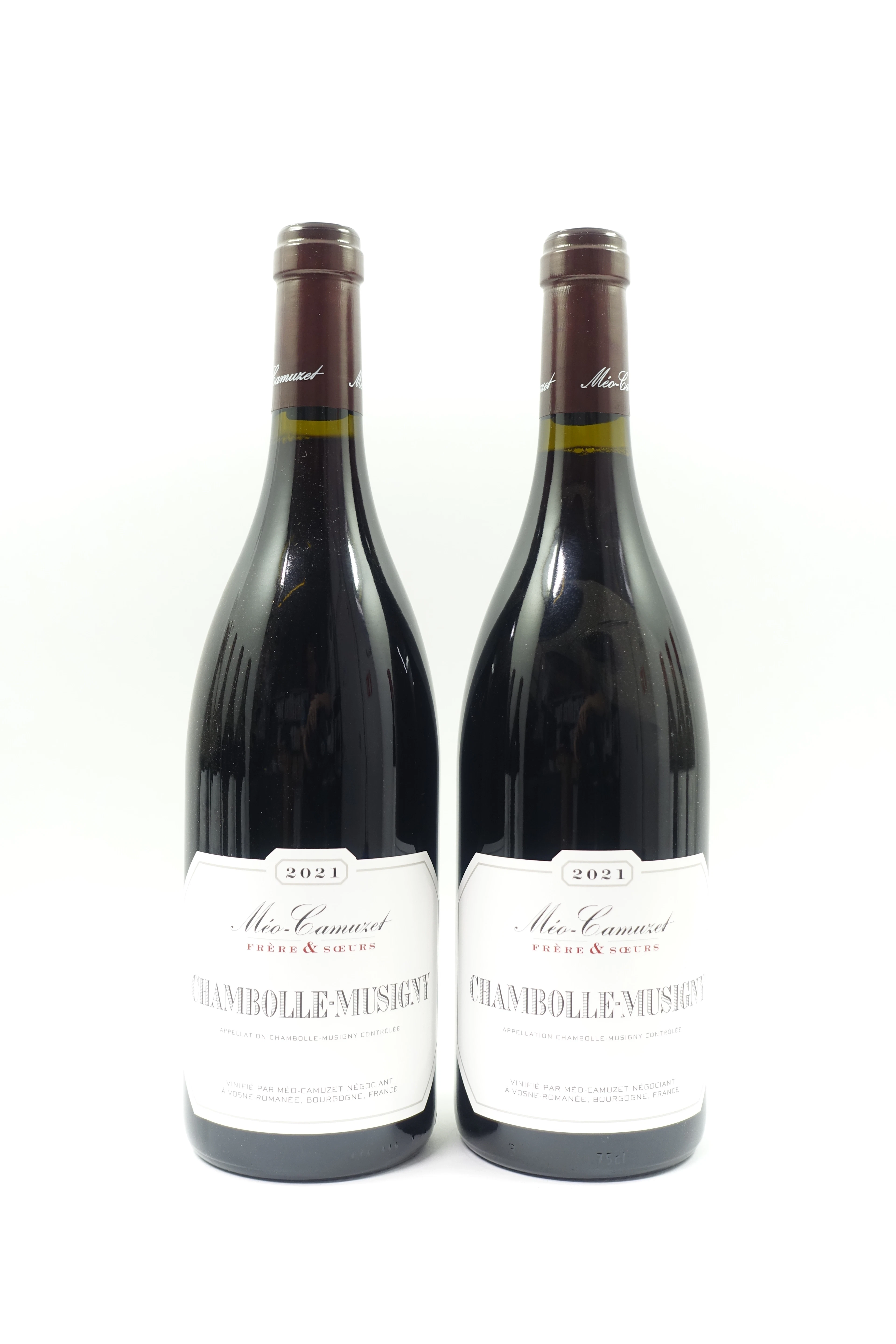 2 bts CHAMBOLLE MUSIGNY 2021 Méo Camuzet Frère & Soeurs