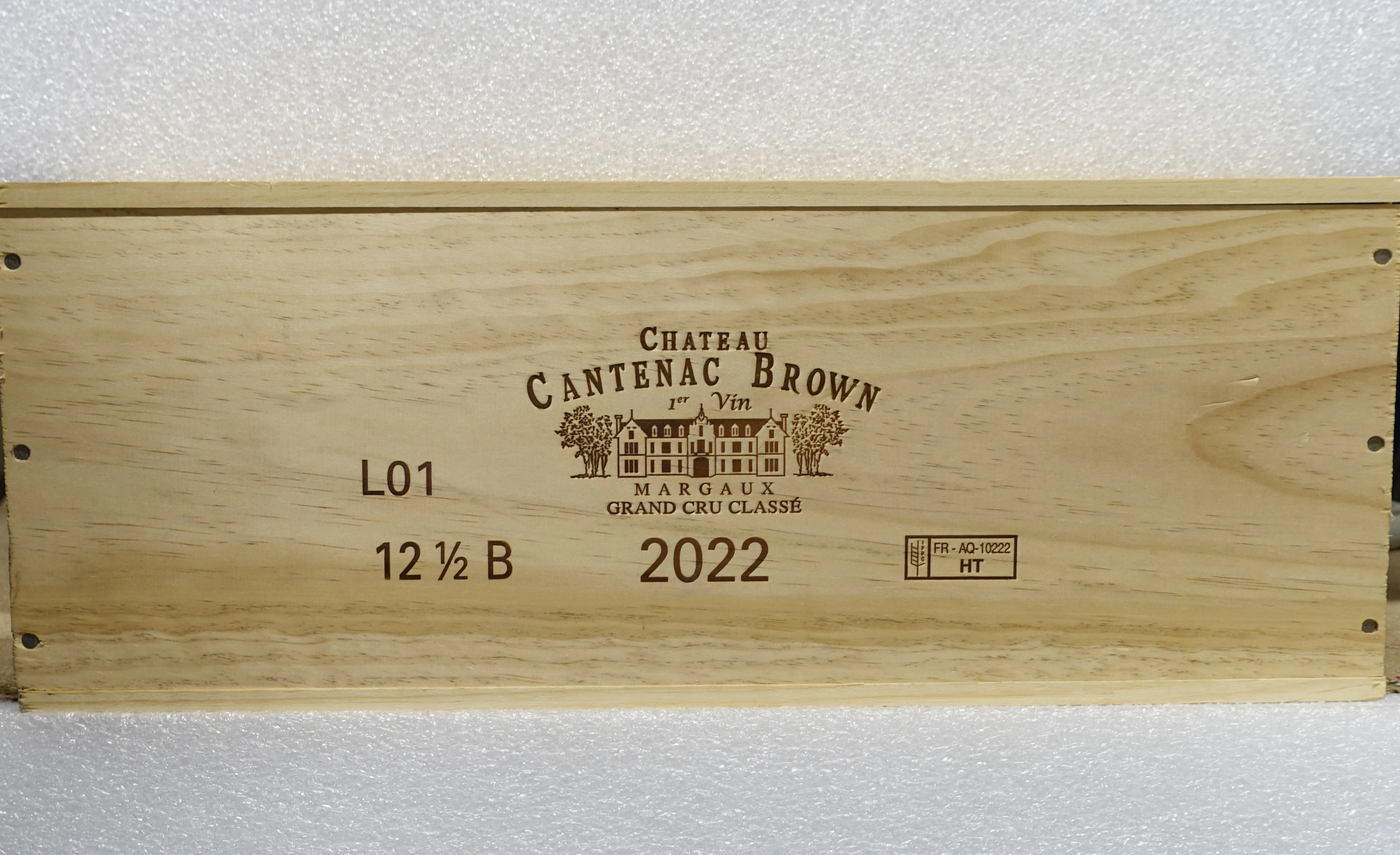 12 demi-bts CH CANTENAC BROWN 2022 3è GC Margaux