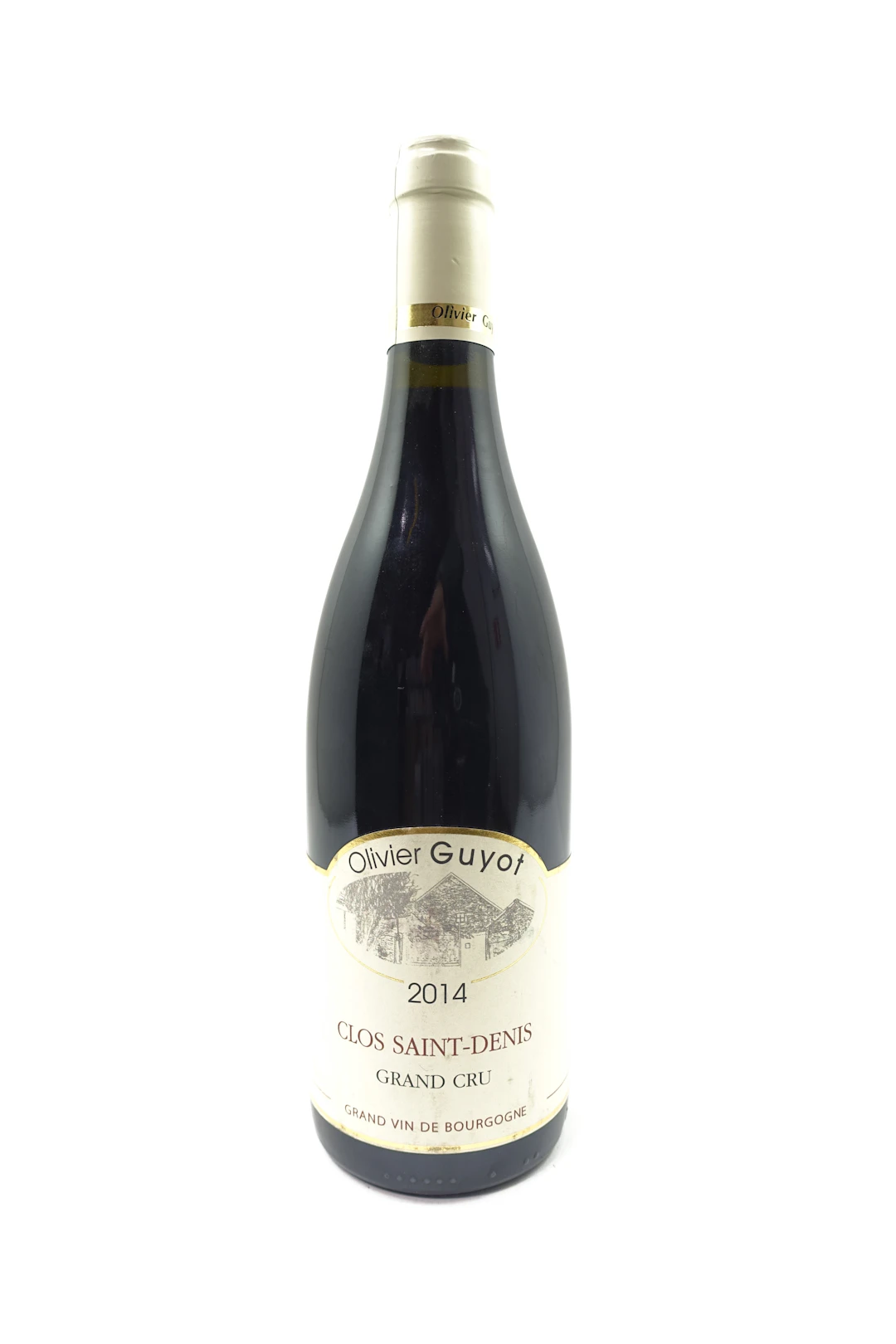 1 bt CLOS SAINT DENIS 2014 Grand Cru. Olivier Guyot
