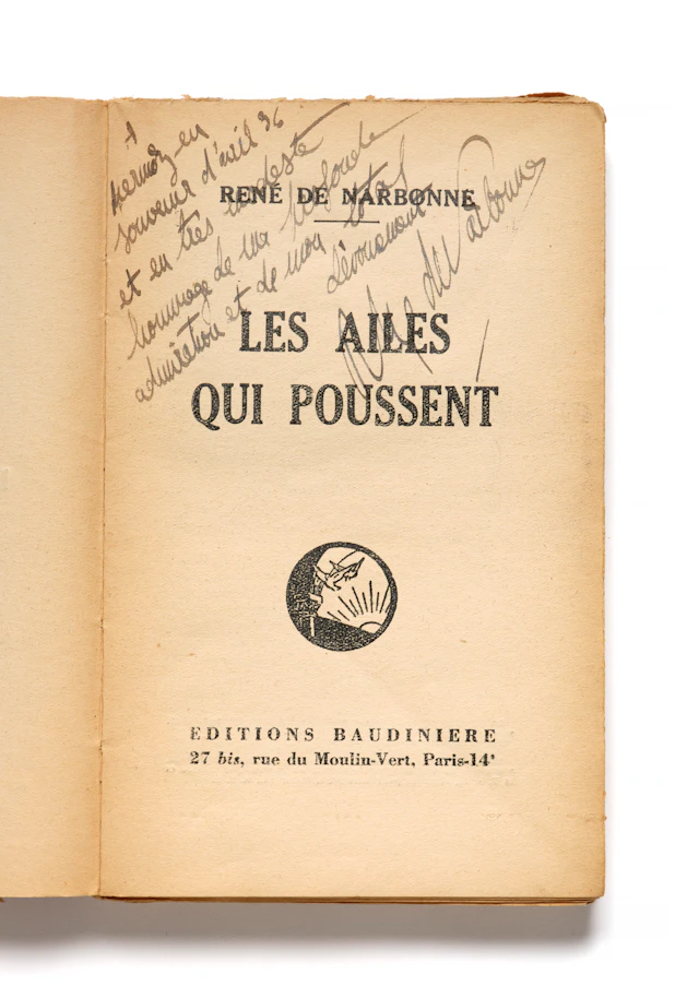 NARBONNE (Marie Joseph Jean René Motais, dit René de)