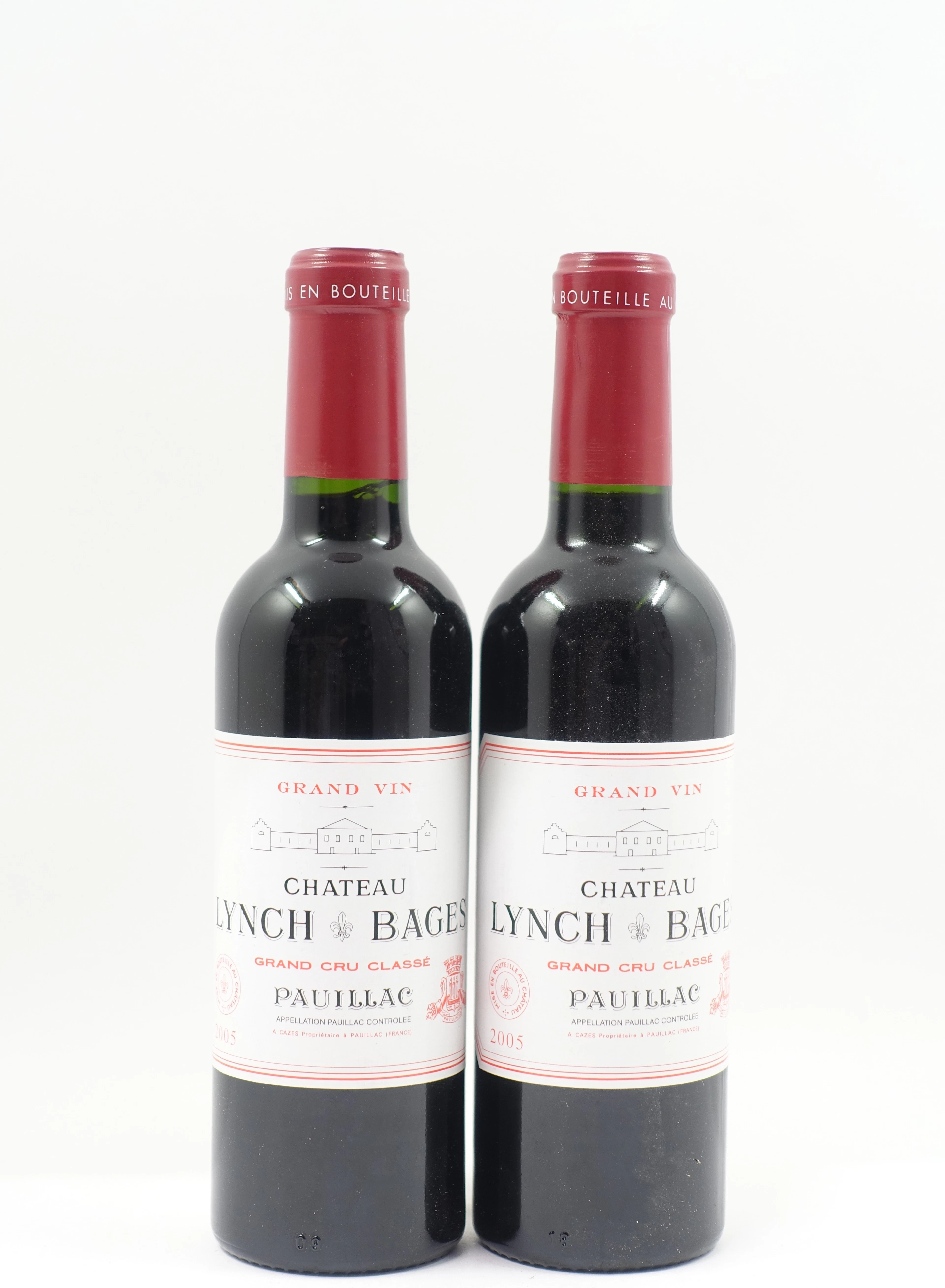 8 demi-bts CH LYNCH BAGES 2005 5è GC Pauillac