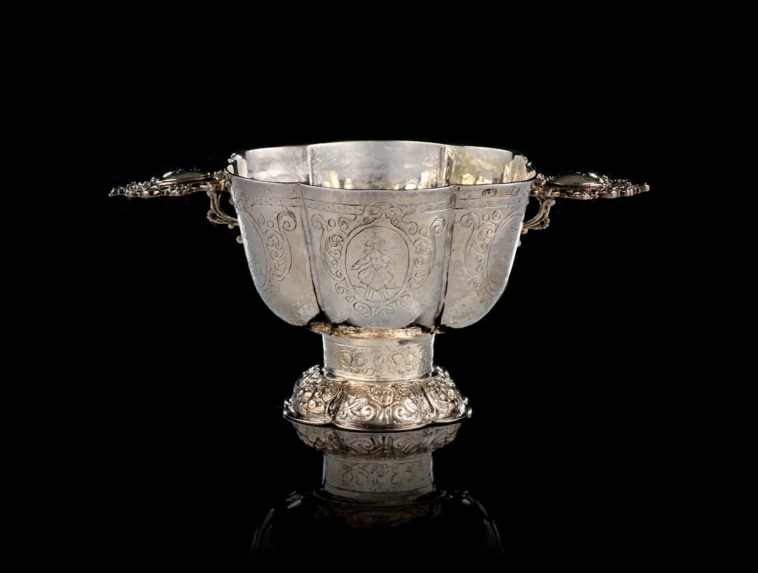 A German silver cup for Brandy, Everts Cluse, Emden, vers 1664