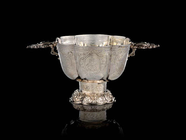 A German silver cup for Brandy, Everts Cluse, Emden, vers 1664