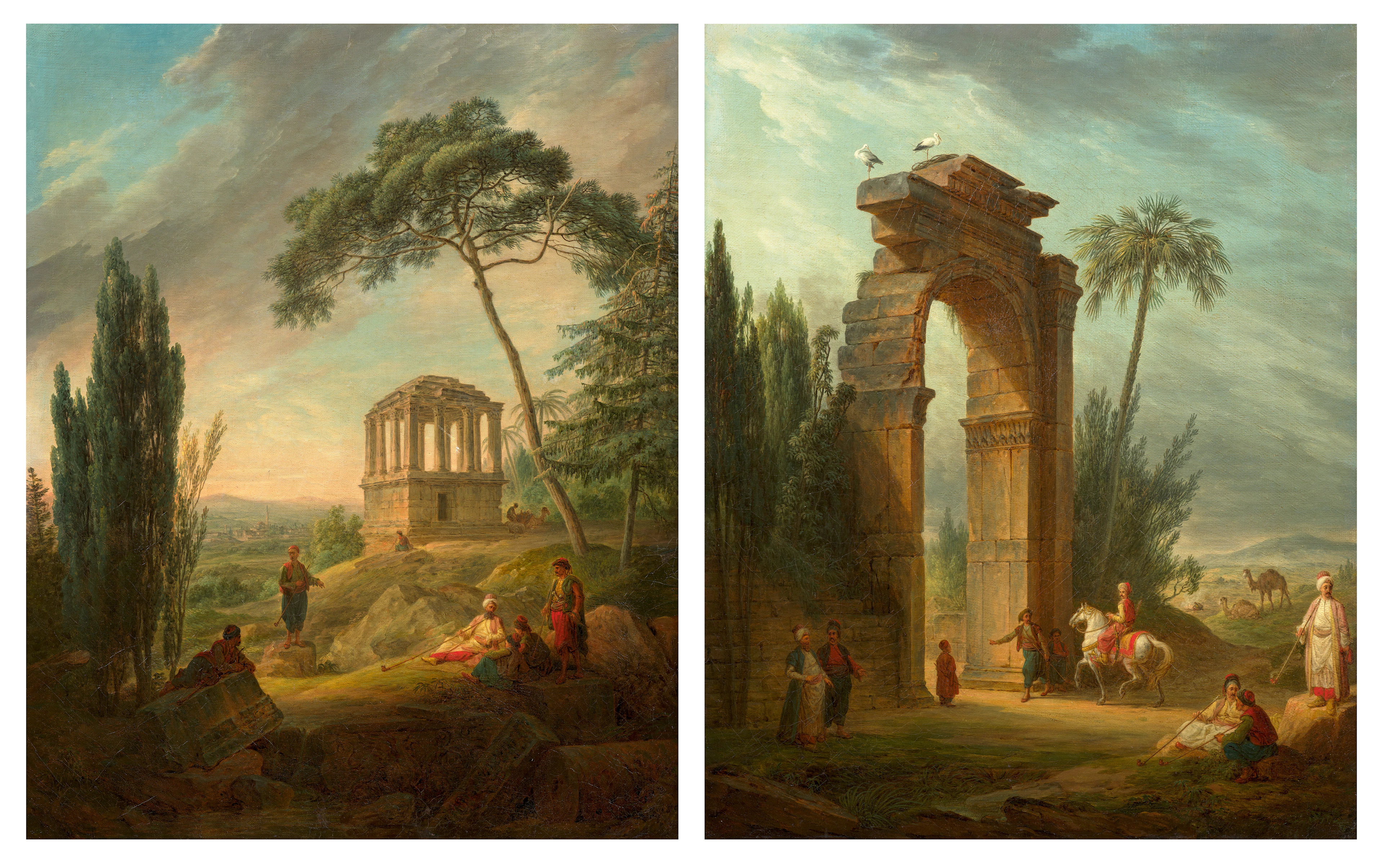 Jean-Baptiste HILAIRE Audun-le-Tiche, 1751 - Paris, après 1822 Paysage