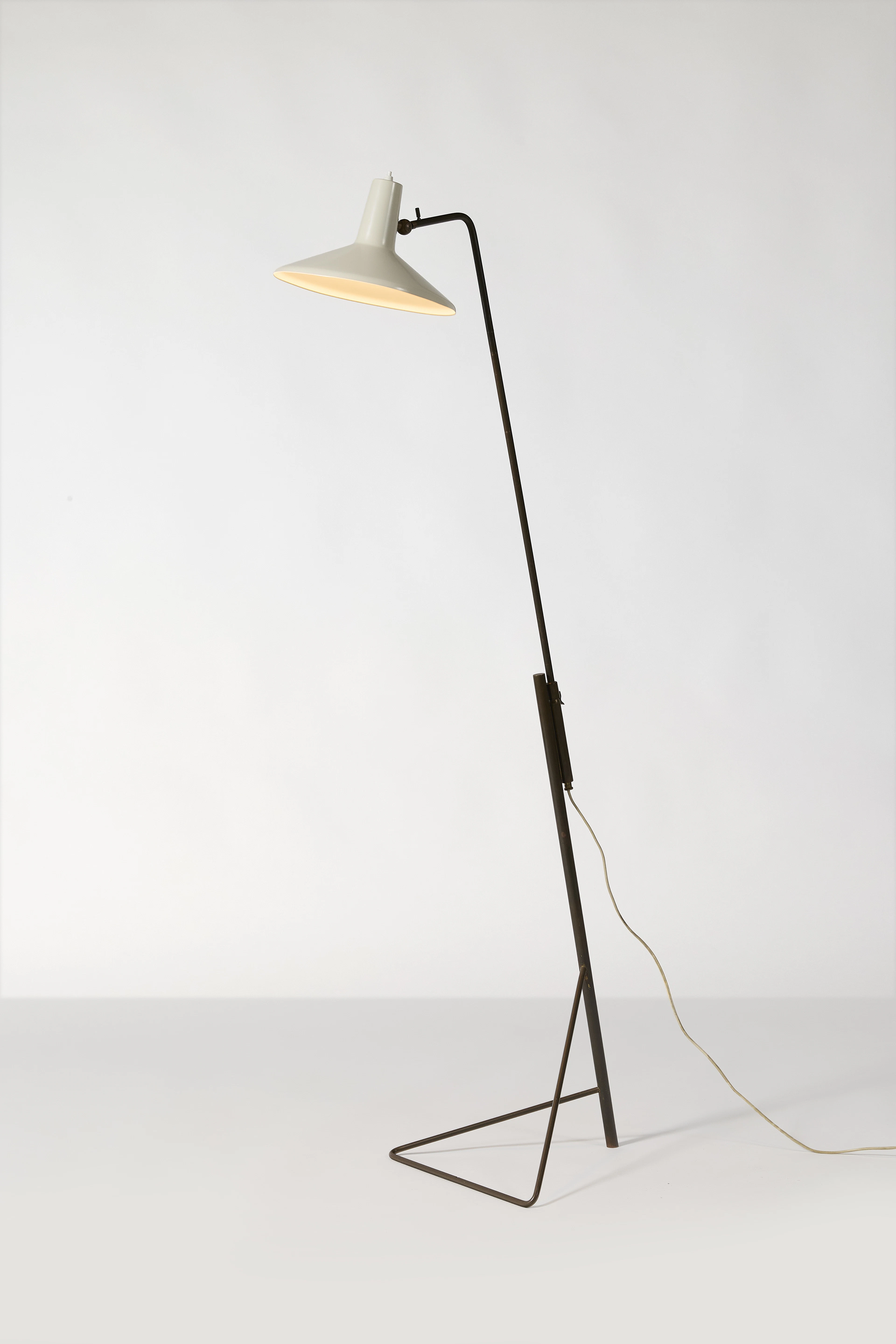 Gino SARFATTI 1912-1985 Lampadaire mod. 1015B - circa 1960