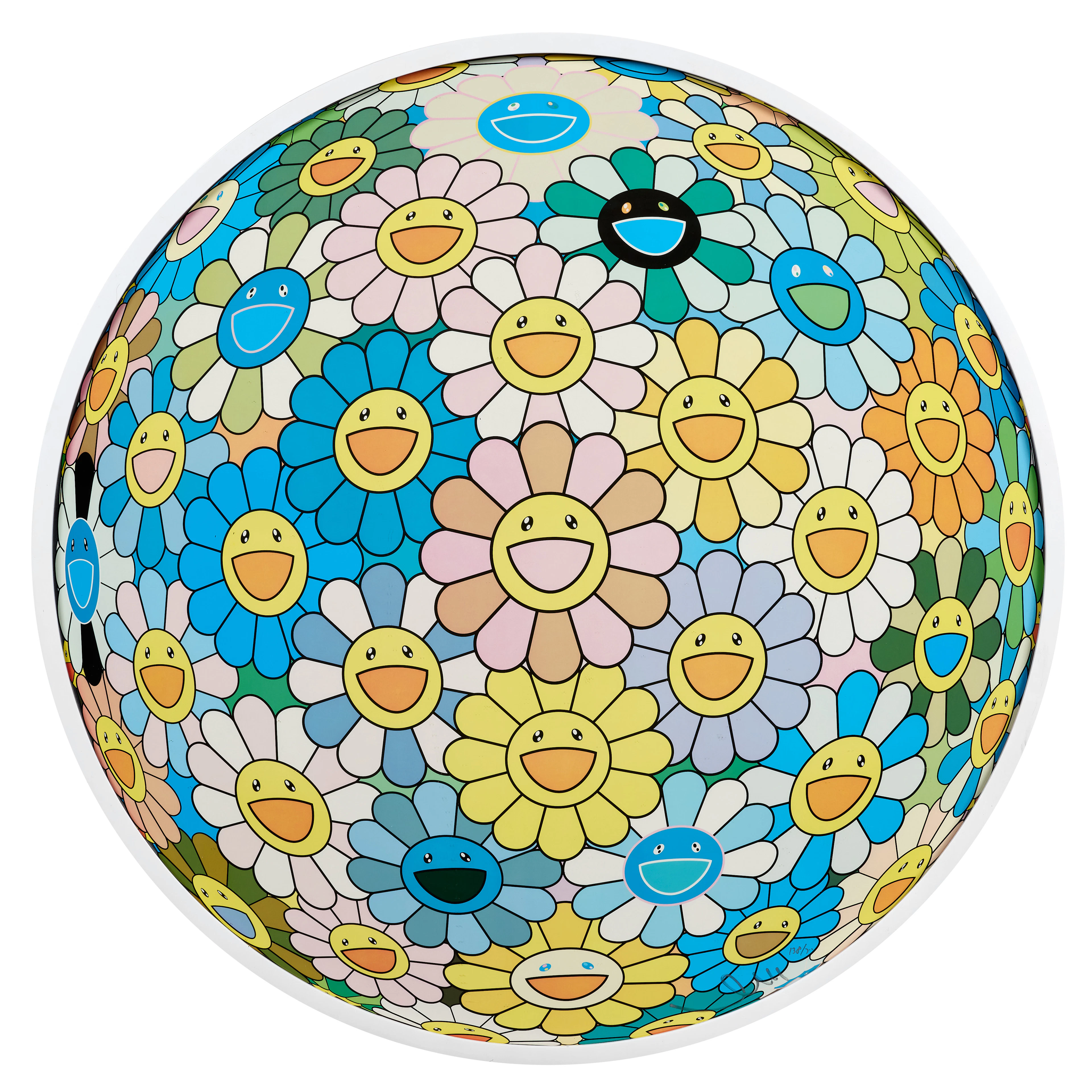Takashi MURAKAMI Né en 1962 Flower ball - 2013