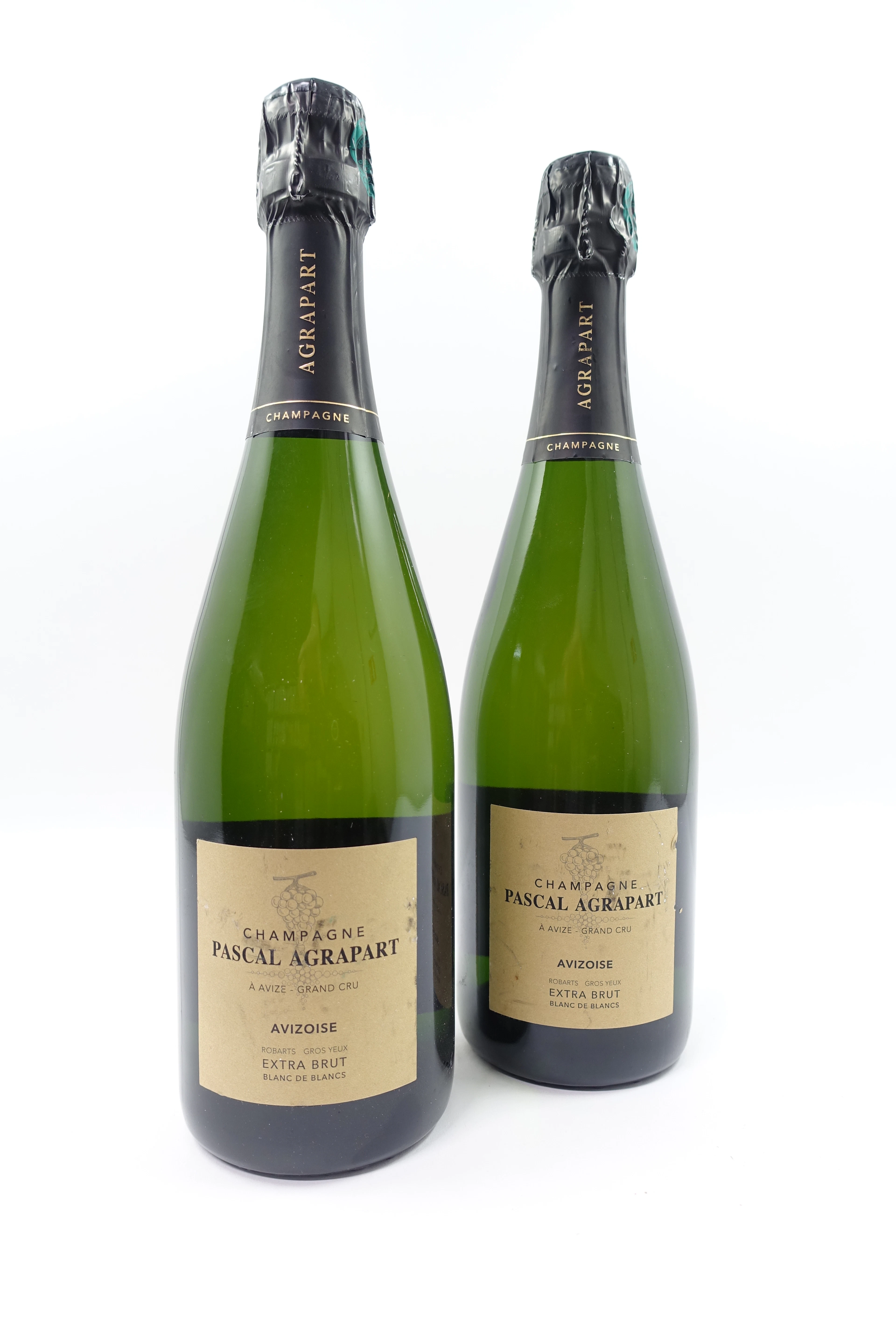 2 bts CHAMPAGNE PASCAL AGRAPART 2017 Extra Brut Blanc de blancs. Avize
