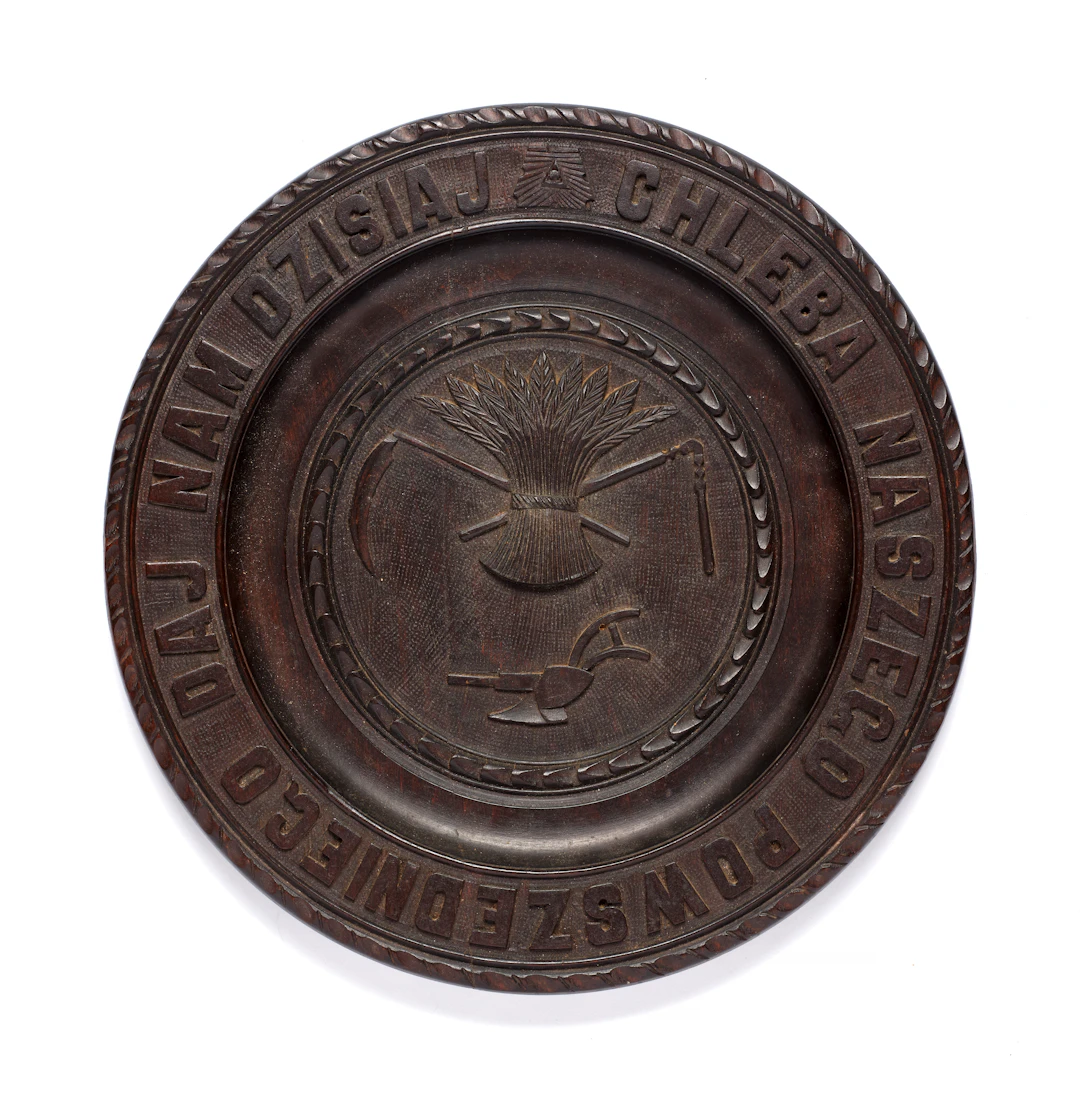 PLAT COMMÉMORATIF POLONAIS