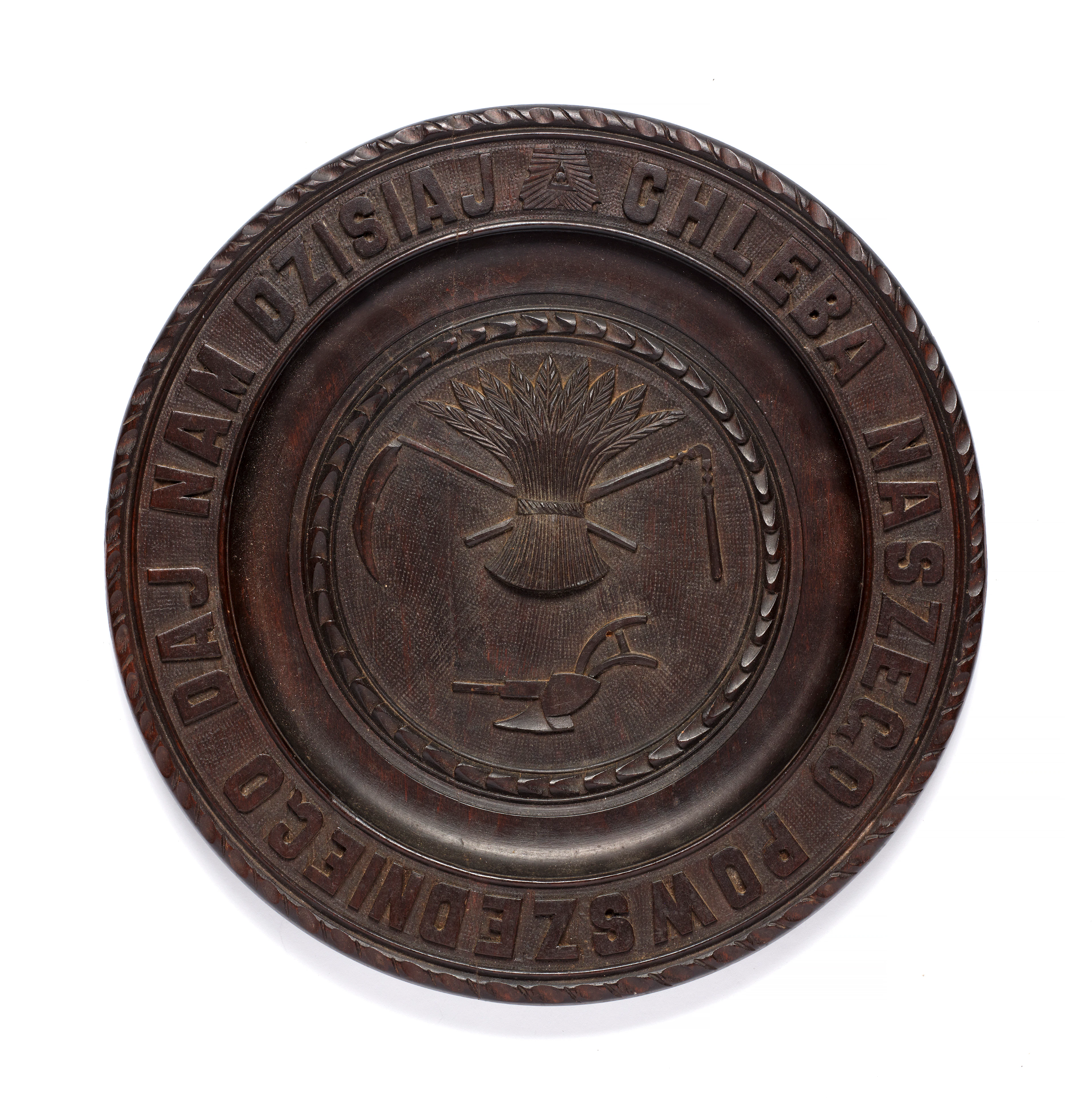 PLAT COMMÉMORATIF POLONAIS