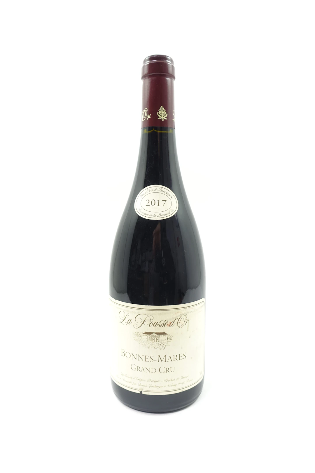 1 bt BONNES MARES 2017 Grand Cru. La Pousse d'Or