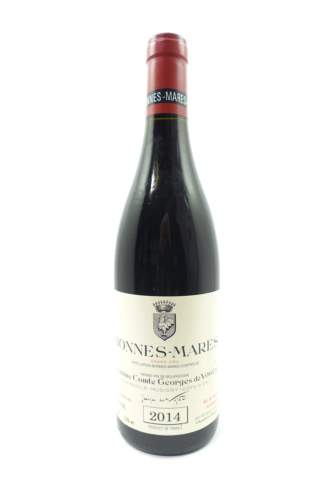 1 bt BONNES MARES 2014 Grand Cru. Domaine Comte Georges de Vogüé