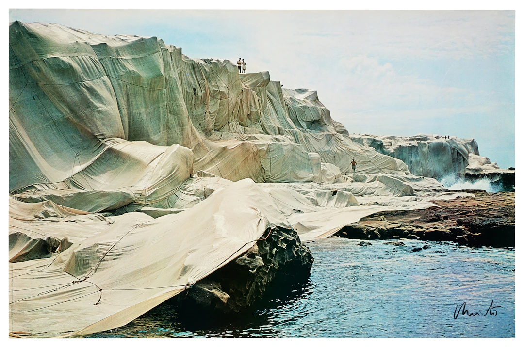 Christo & Jeanne Claude 1935 - 2020 Wrapped Coast, One Million Square