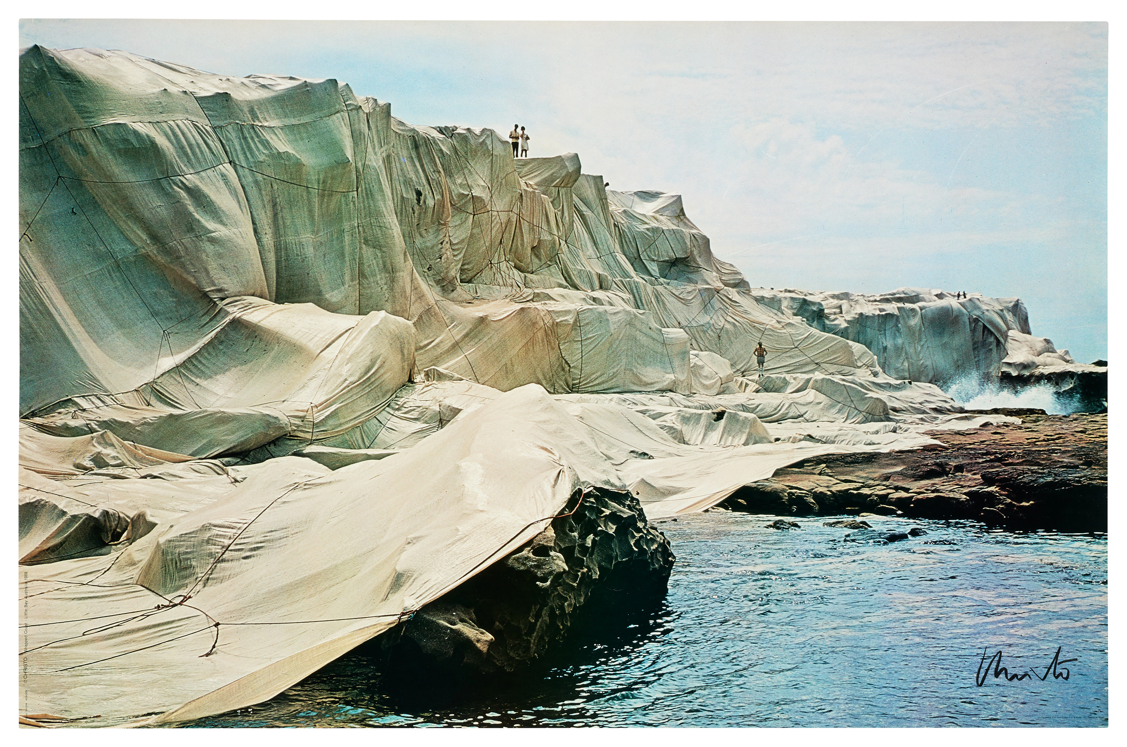 Christo & Jeanne Claude 1935 - 2020 Wrapped Coast, One Million Square