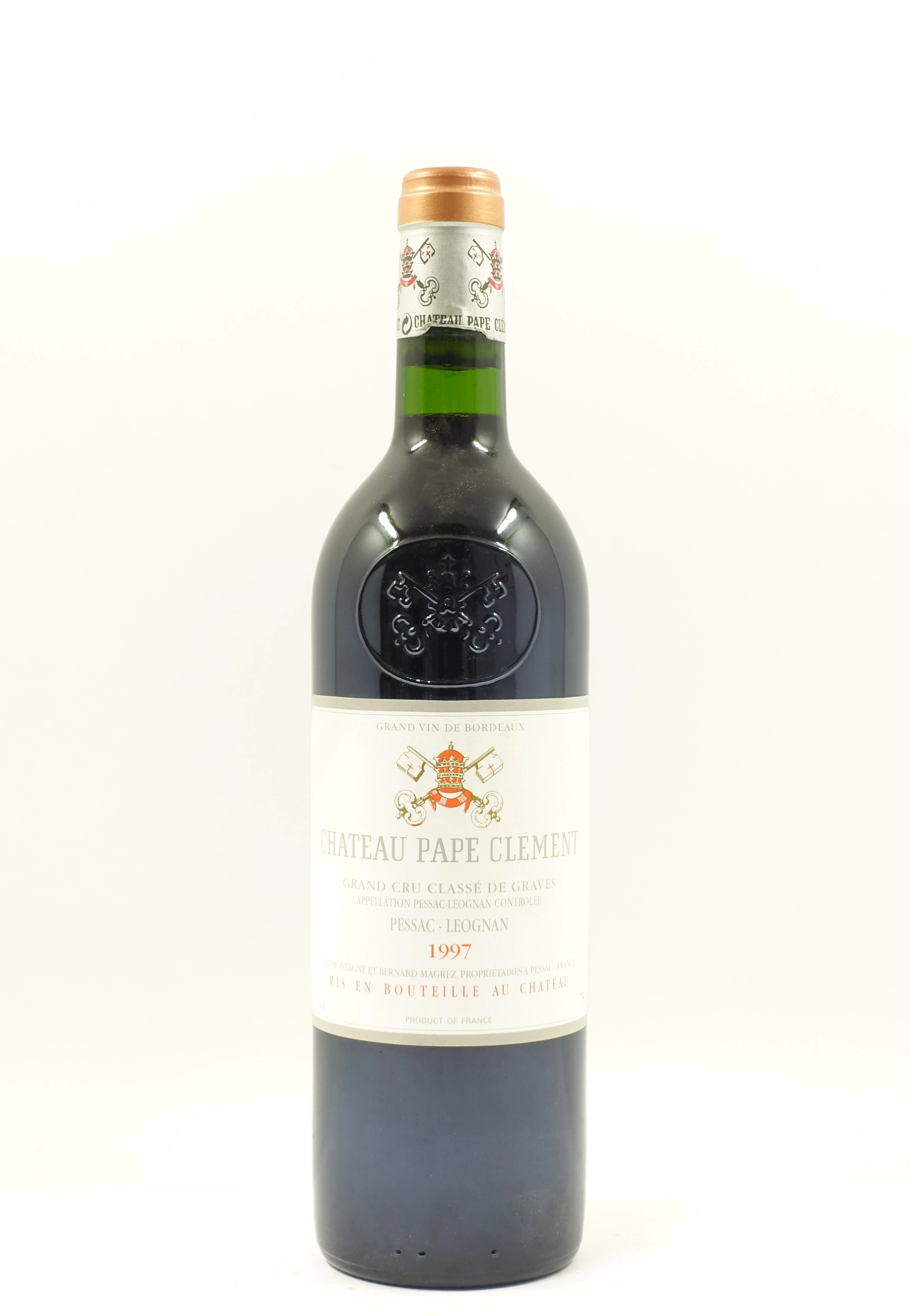 1 bt CH PAPE CLEMENT 1997 CC Pessac Léognan