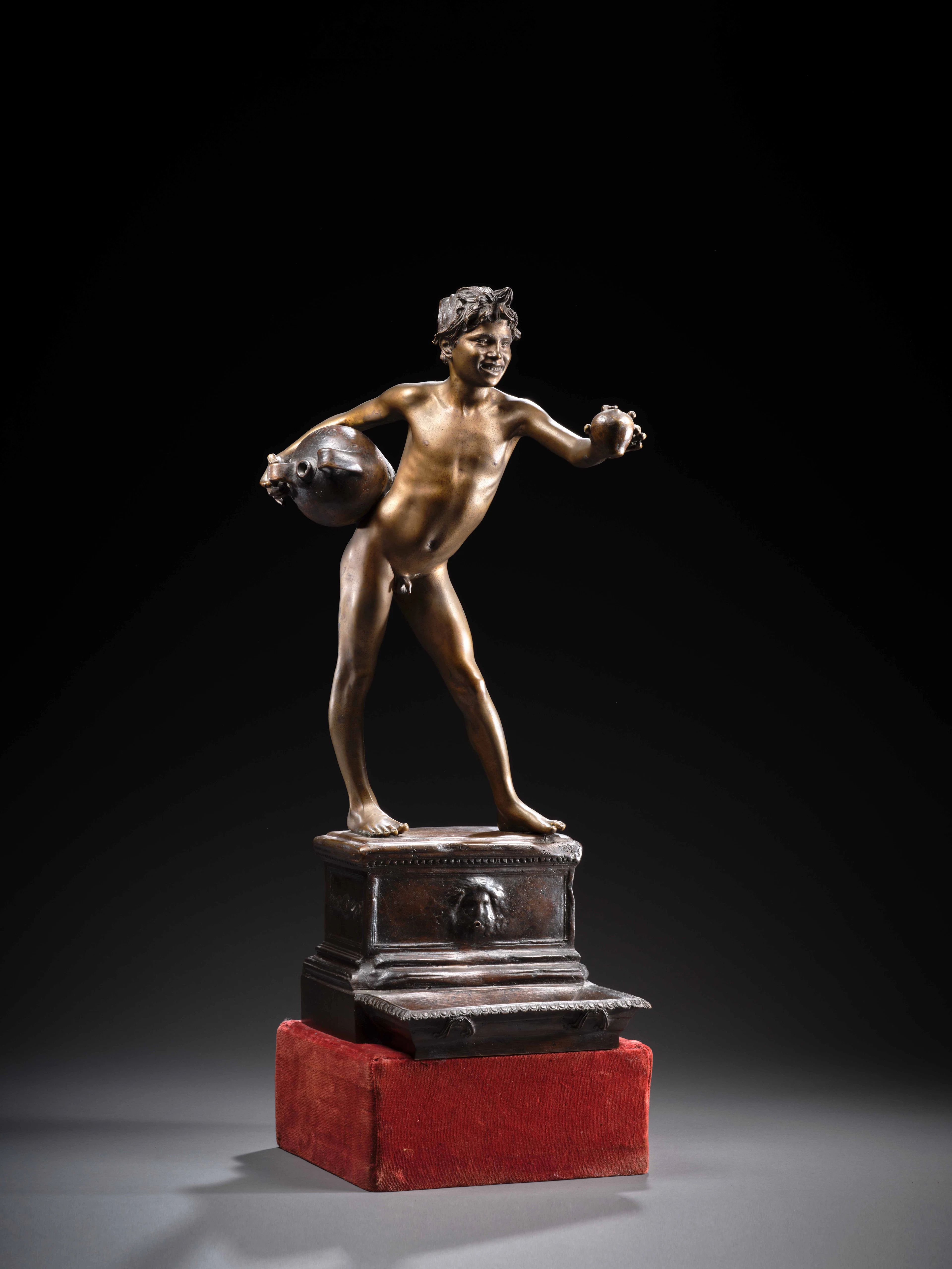 Vincenzo GEMITO Naples, 1852 - 1929 Porteur d'eau